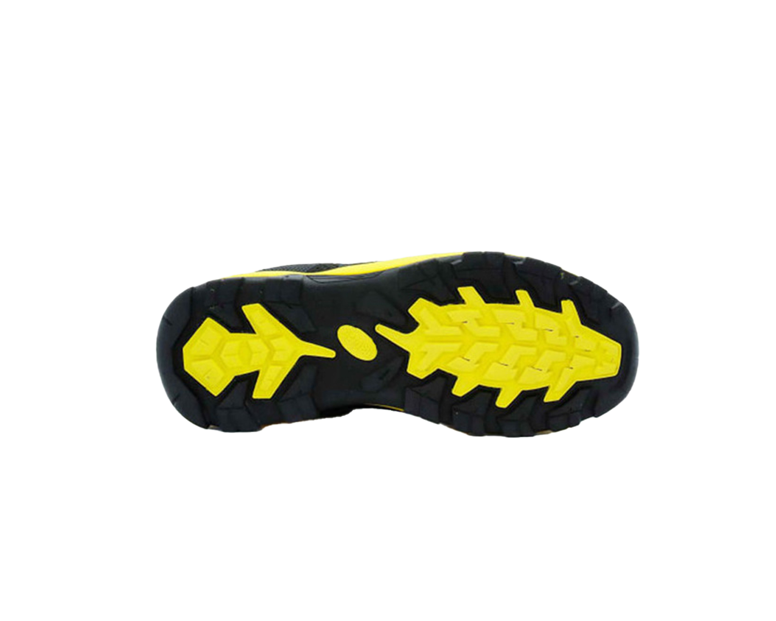 Tenis Industrial Choclo Con Casco Caribú 325 Color Negro Amarillo.