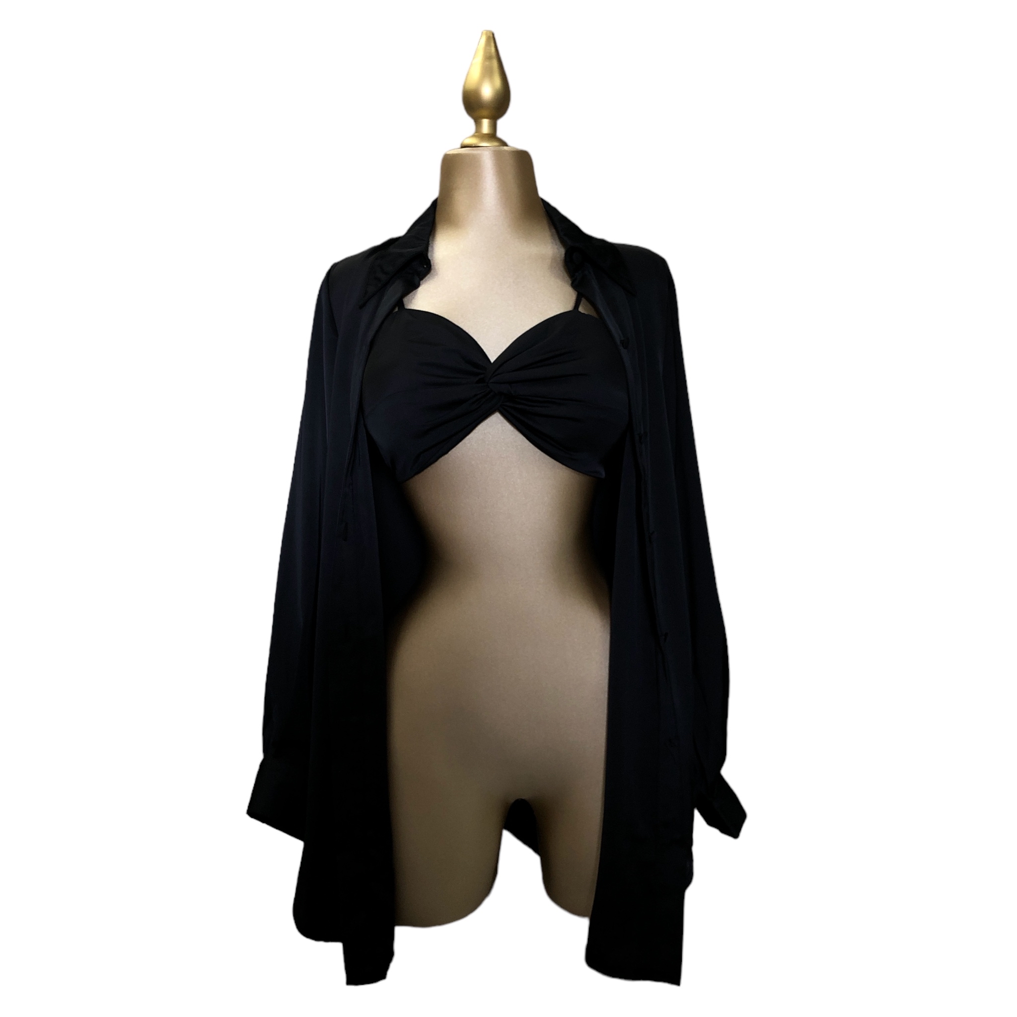 Blusa + top color negro LC DESIGNS COLLECTION
