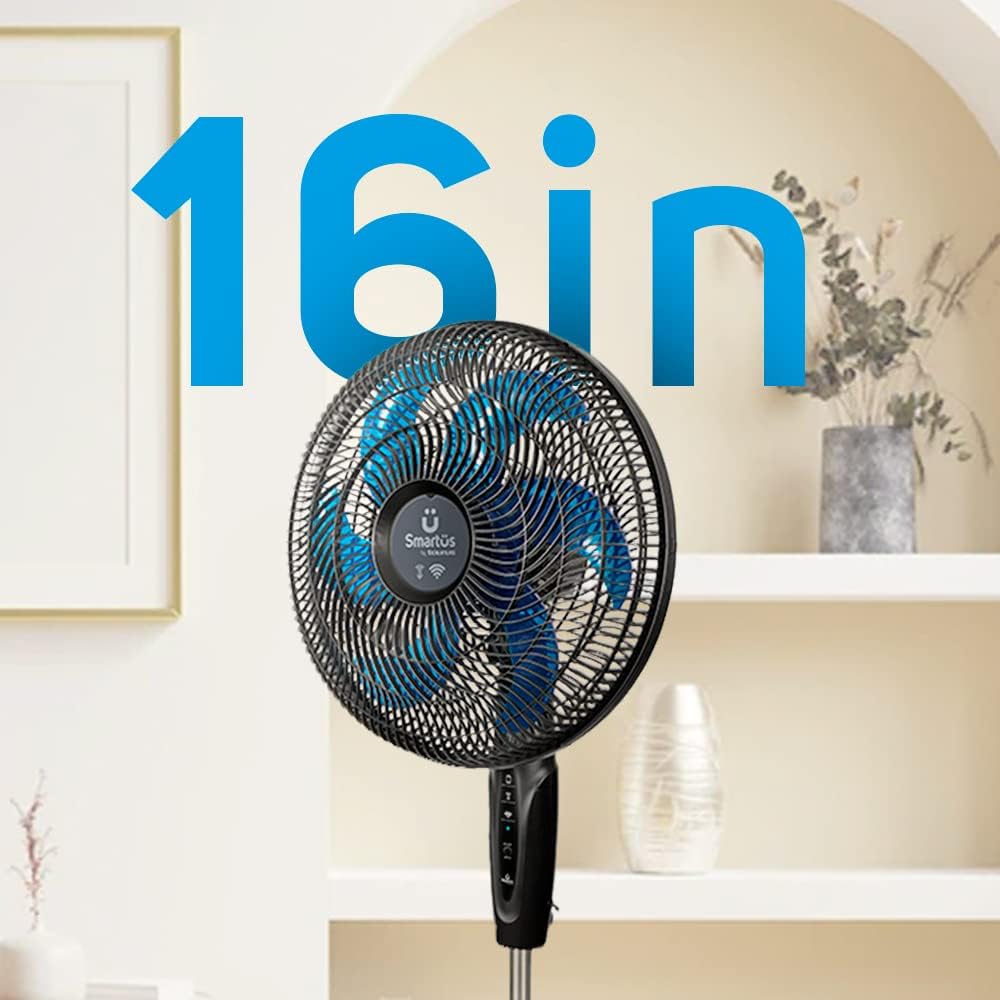Ventilador Pedestal Control Smartphone Wifi Magnus Taurus.
