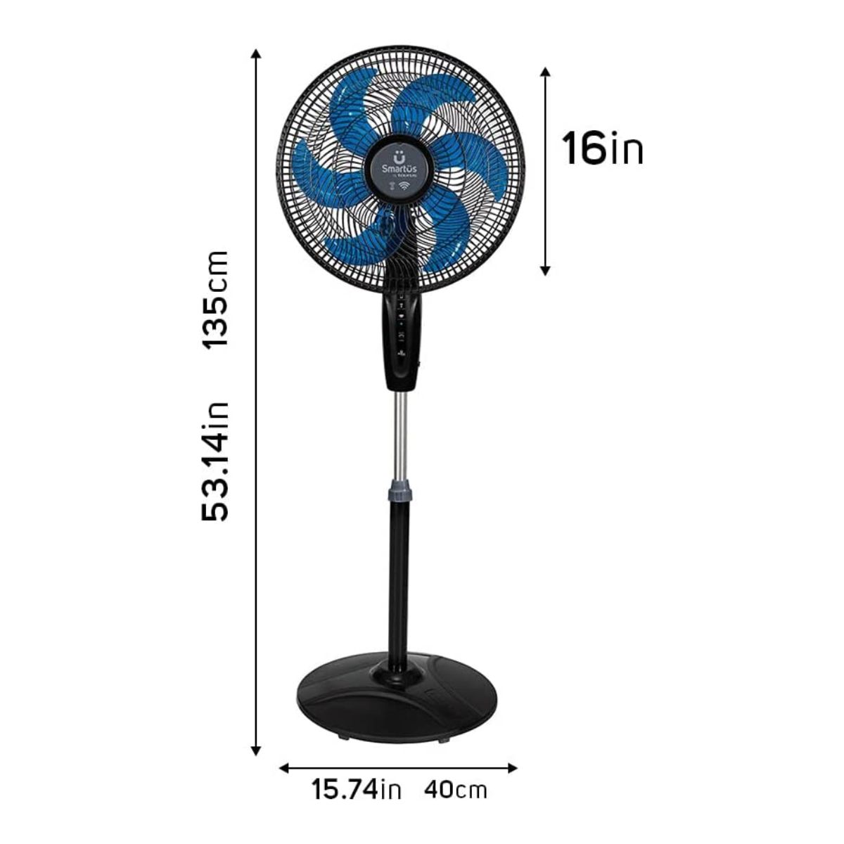 Ventilador Pedestal Control Smartphone Wifi Magnus Taurus.
