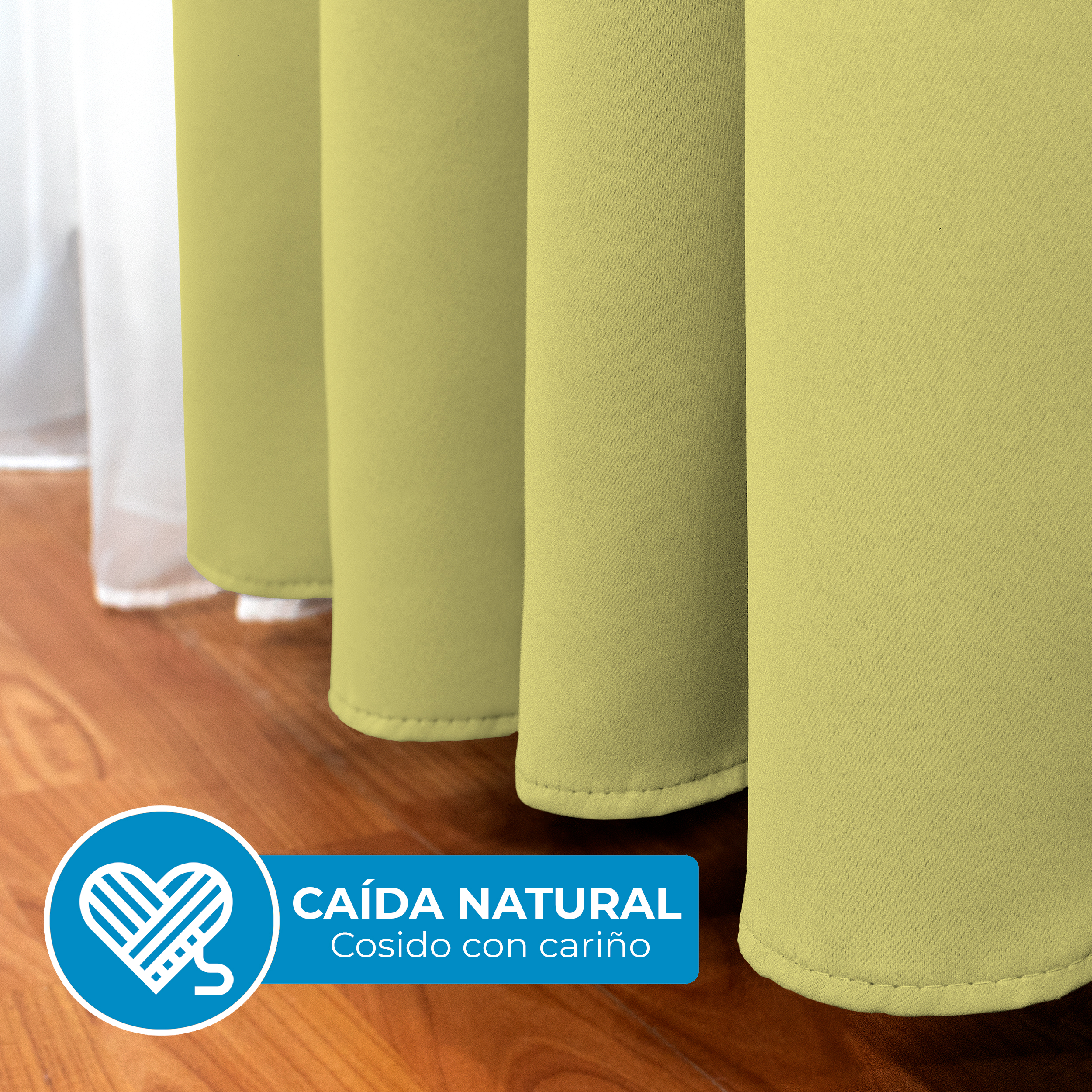 Cortinas Blackout Lima Corta Térmico Lisa 95% Bloqueo Luz.