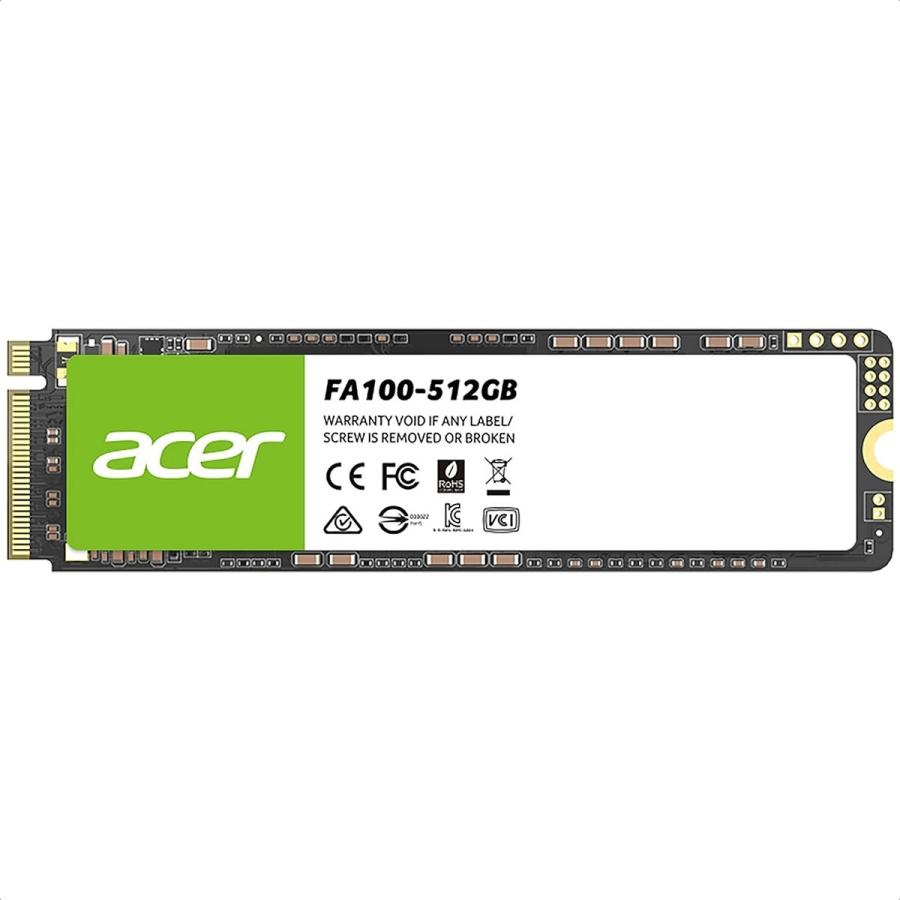 M.2 2280 SSD 512GB acer FA100 PCIe NVMe FA100-512GB
