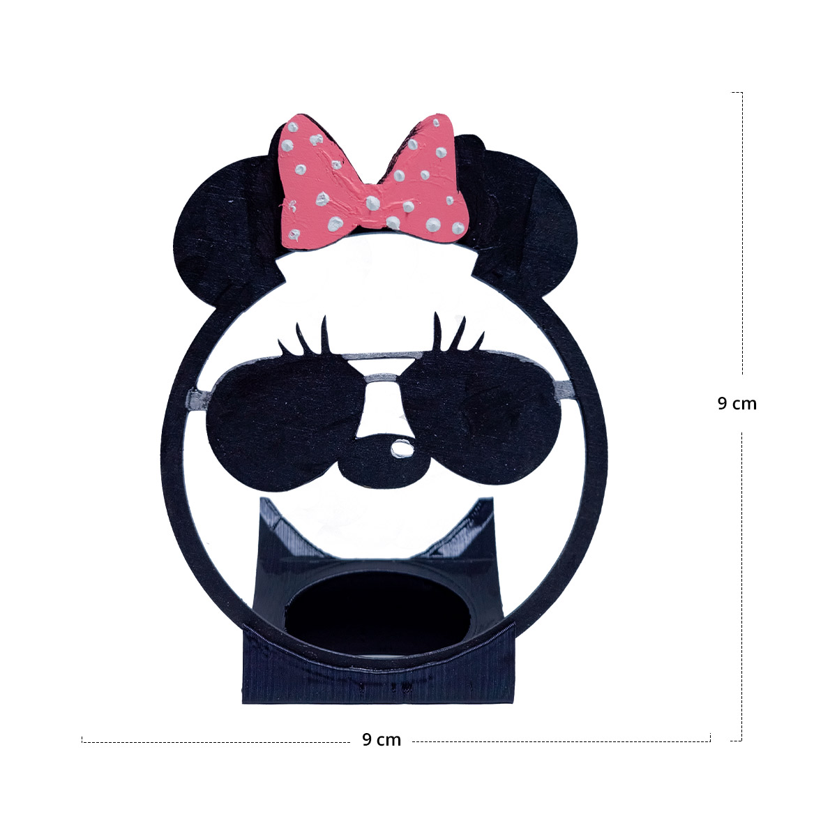 Base para Alexa Echo Pop tipo Mickey Impremli