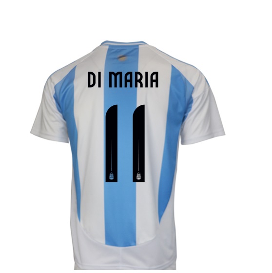 Nuevo! Jersey Argentina Copa America 2024/2025 Local Titular Di Maria 11 Talla L.