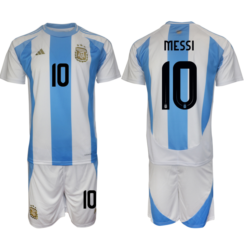 Nuevo! Jersey Argentina Copa America 2024/2025 Local Titular Messi 10 Talla M.