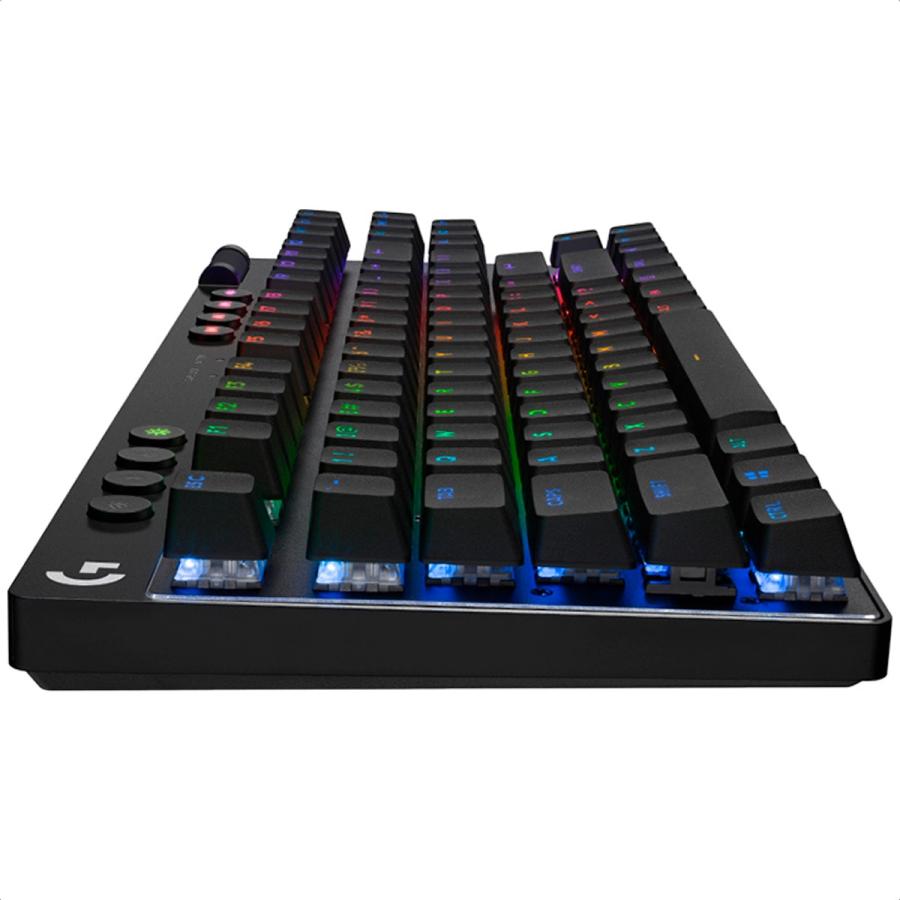 Teclado Logitech G PRO X TKL Mecanico Switch GX Brown RGB Inalambrico Gamer 920-012127