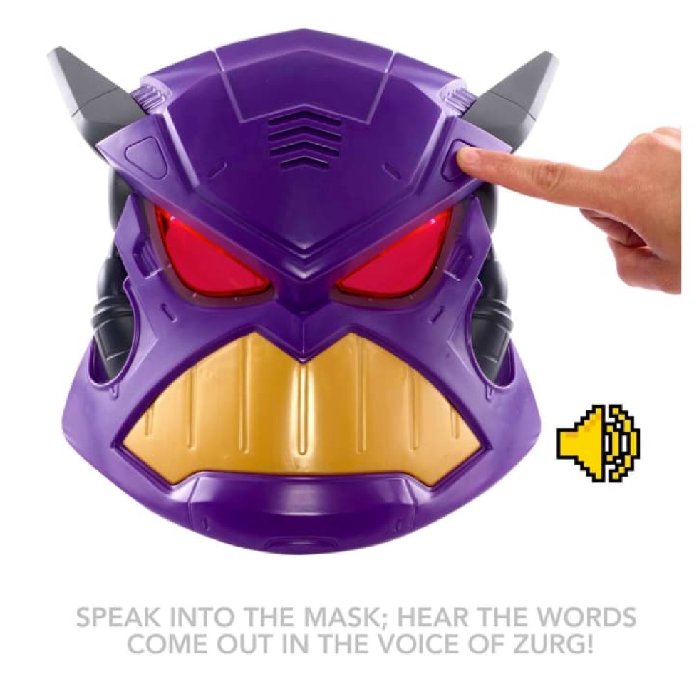 Disney Lightyear Mascara Distorsionadora De Voz Zurg Mattel .