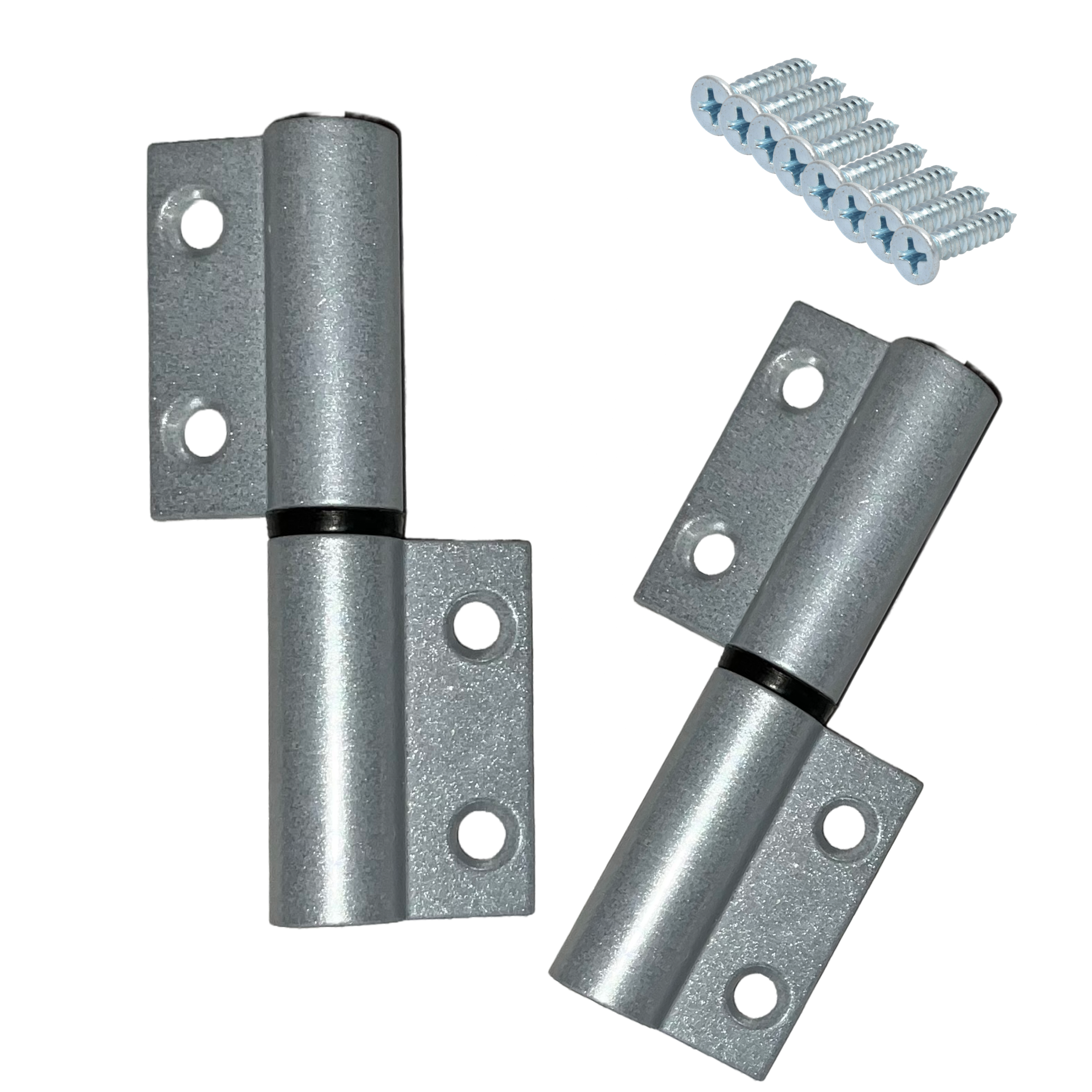 Bisagra Eurovent Serie 35 Aluminio (par) Incluye Tornillería (Gris)