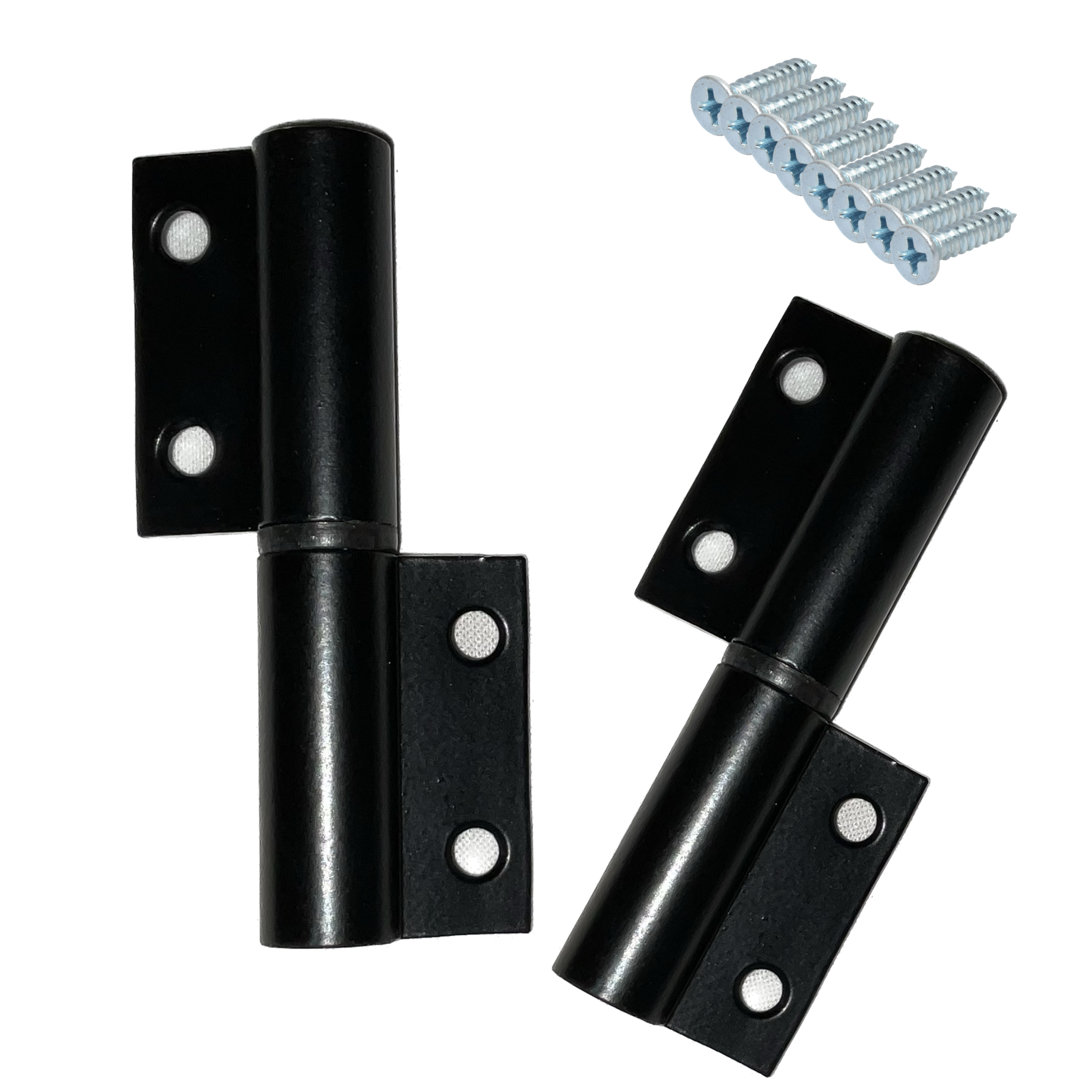 Bisagra Eurovent Serie 35 Aluminio (par) Incluye Tornillería (Negro)