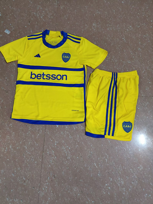 Nuevo! Jersey Boca Juniors 2023/2024 Visitante Amarilla Talla S.