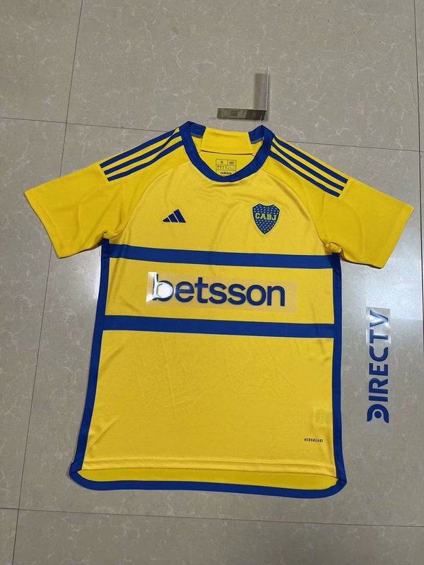 Nuevo! Jersey Boca Juniors 2023/2024 Visitante Amarilla Talla S.
