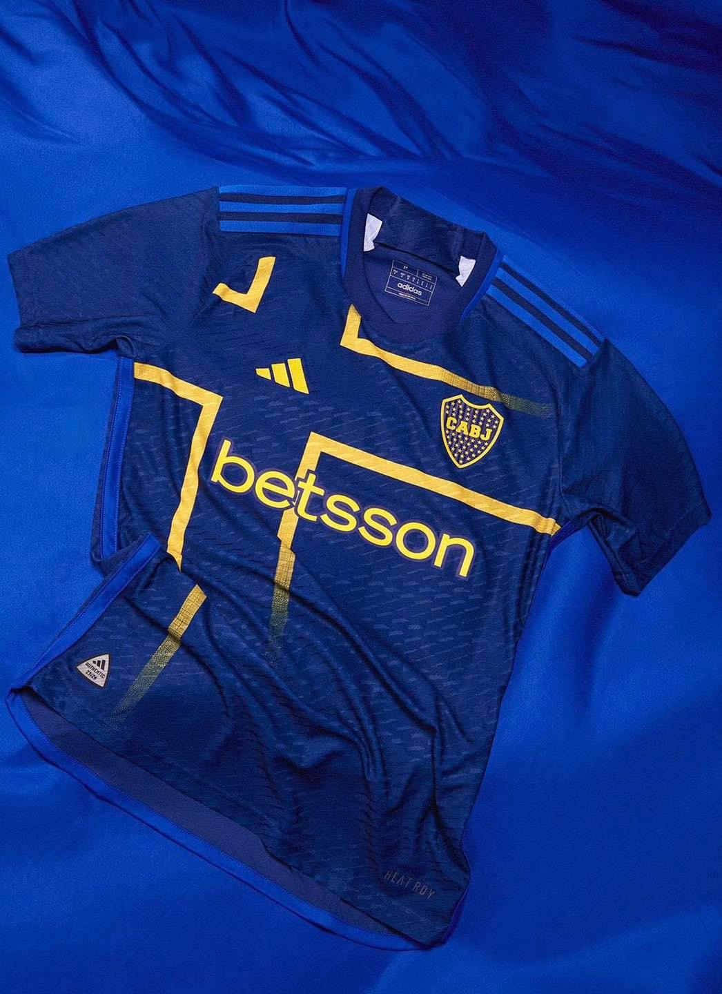 Nuevo! Jersey Boca Juniors 2024 Tercero Azul Marino Edicion Especial Talla S