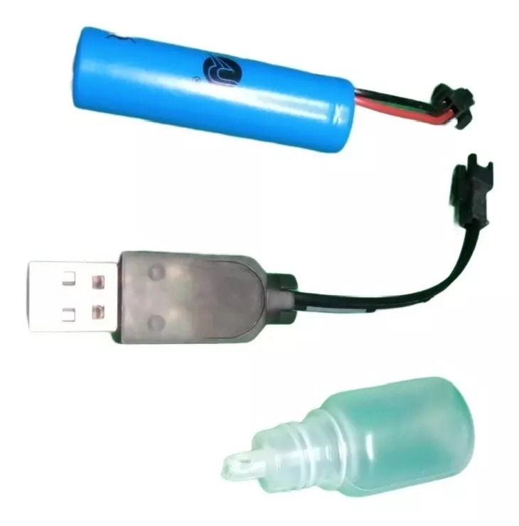 Camioneta Pulsera Y Radio Control 360° Spray Drift Stun Humo Roja.