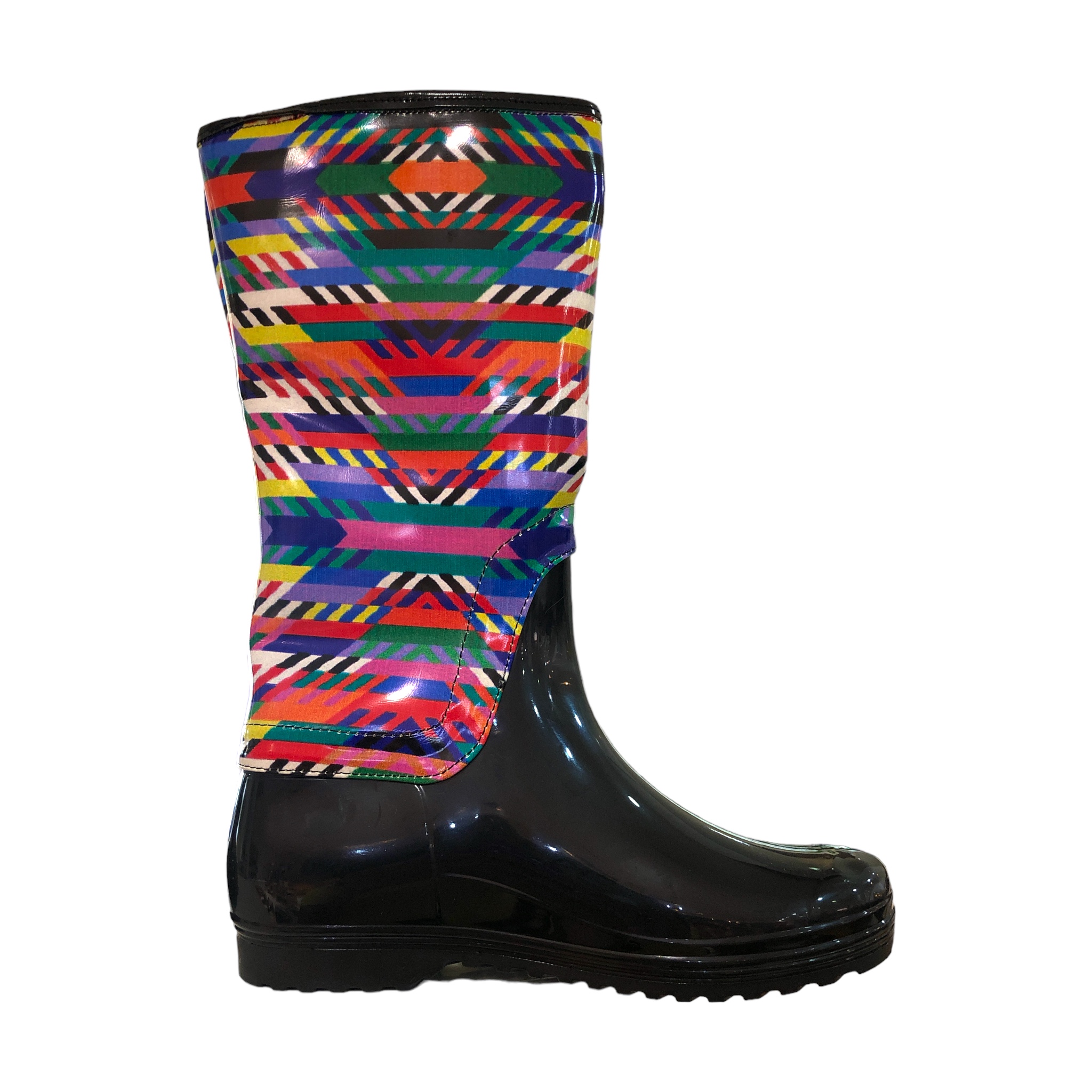 Botas De Lluvia Multicolor Rayas MOEBIUS.