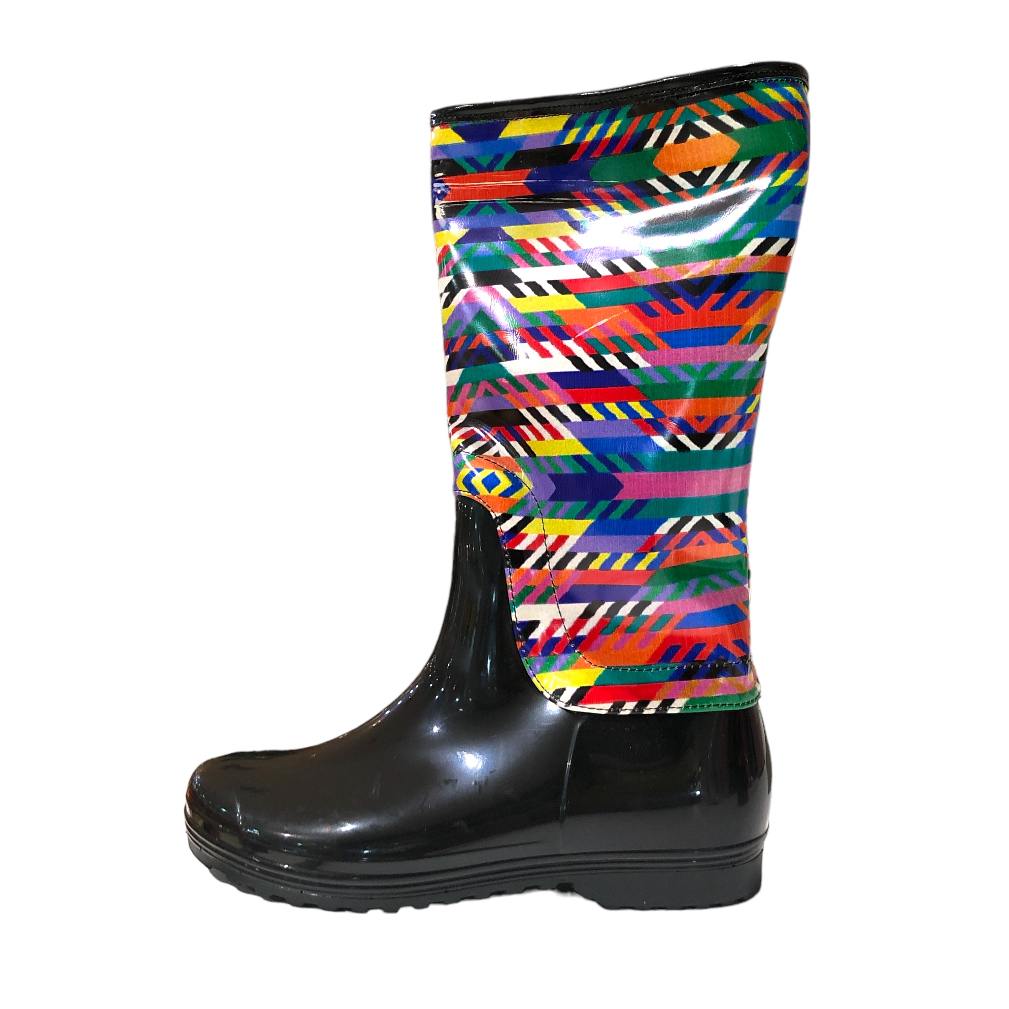 Botas De Lluvia Multicolor Rayas MOEBIUS.
