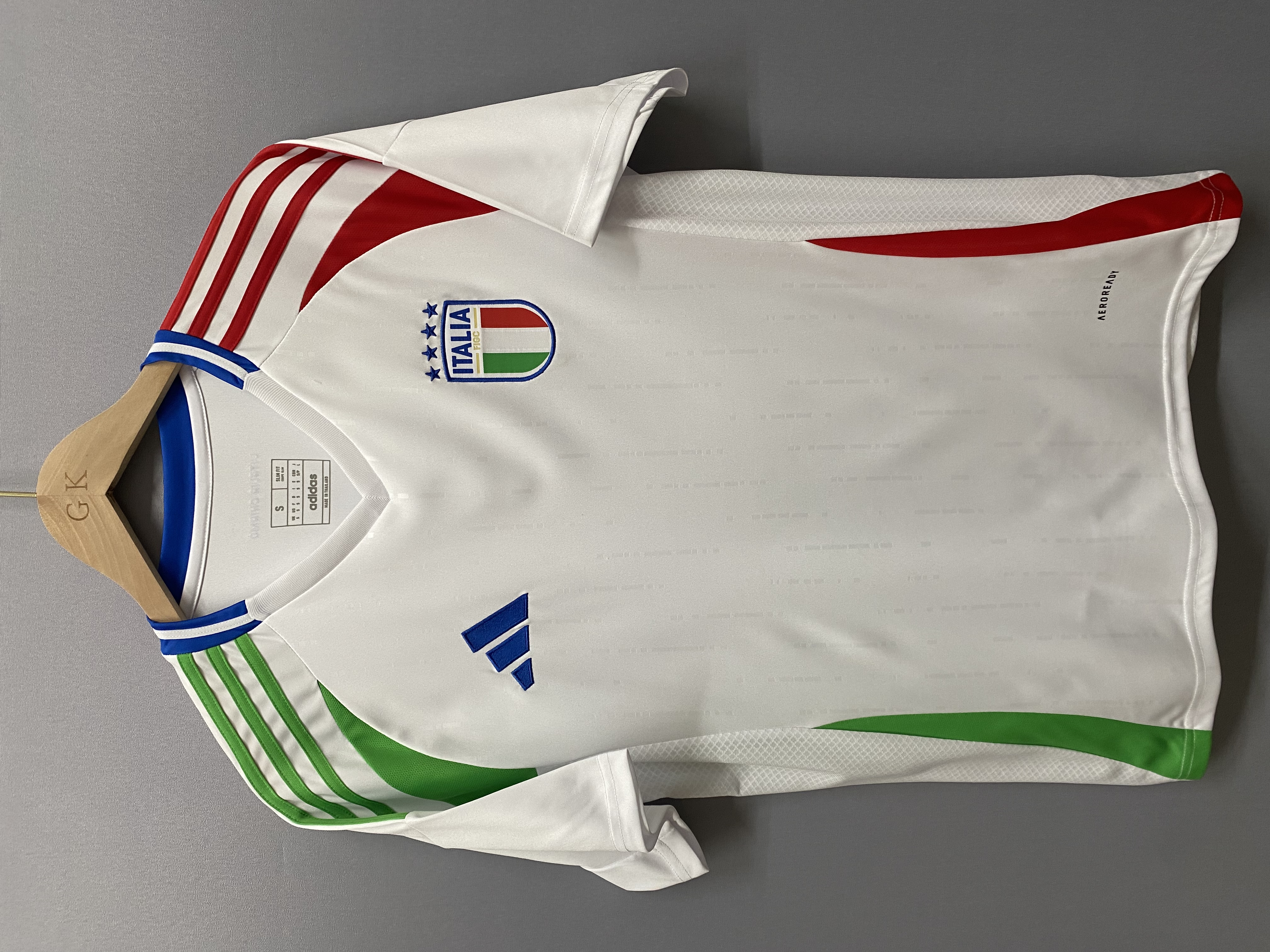 Nuevo! Jersey Italia Eurocopa 2024 Visita Blanca Talla M.