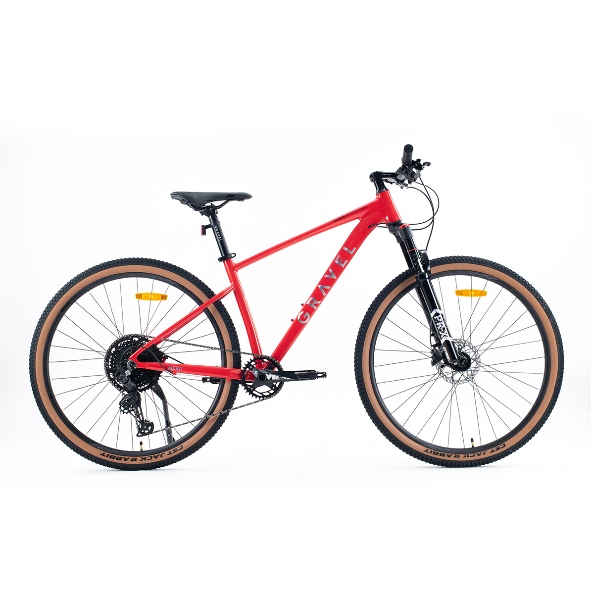 Bicicleta De Montaña Merú R29 12v Shimano Deore ROJO Cuadro 17.