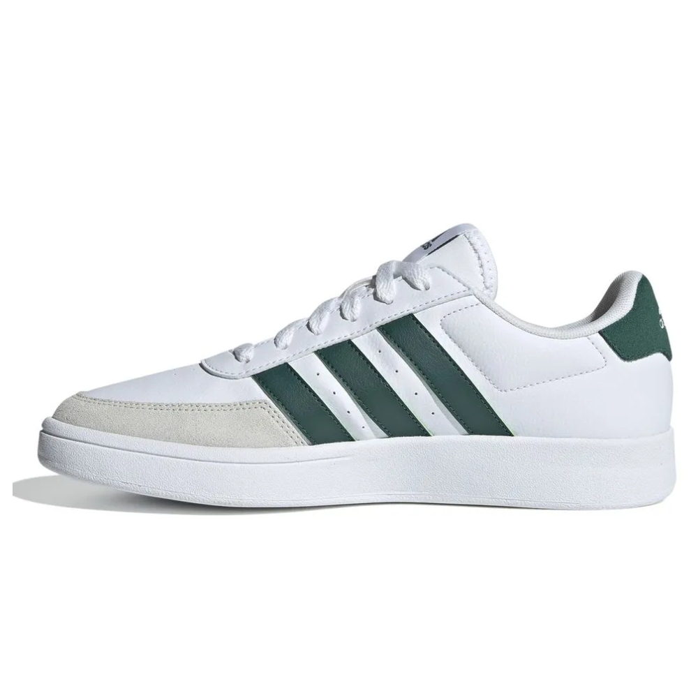 Tenis Adidas Breaknet 2.0 Blanco Verde para Hombre ID0451