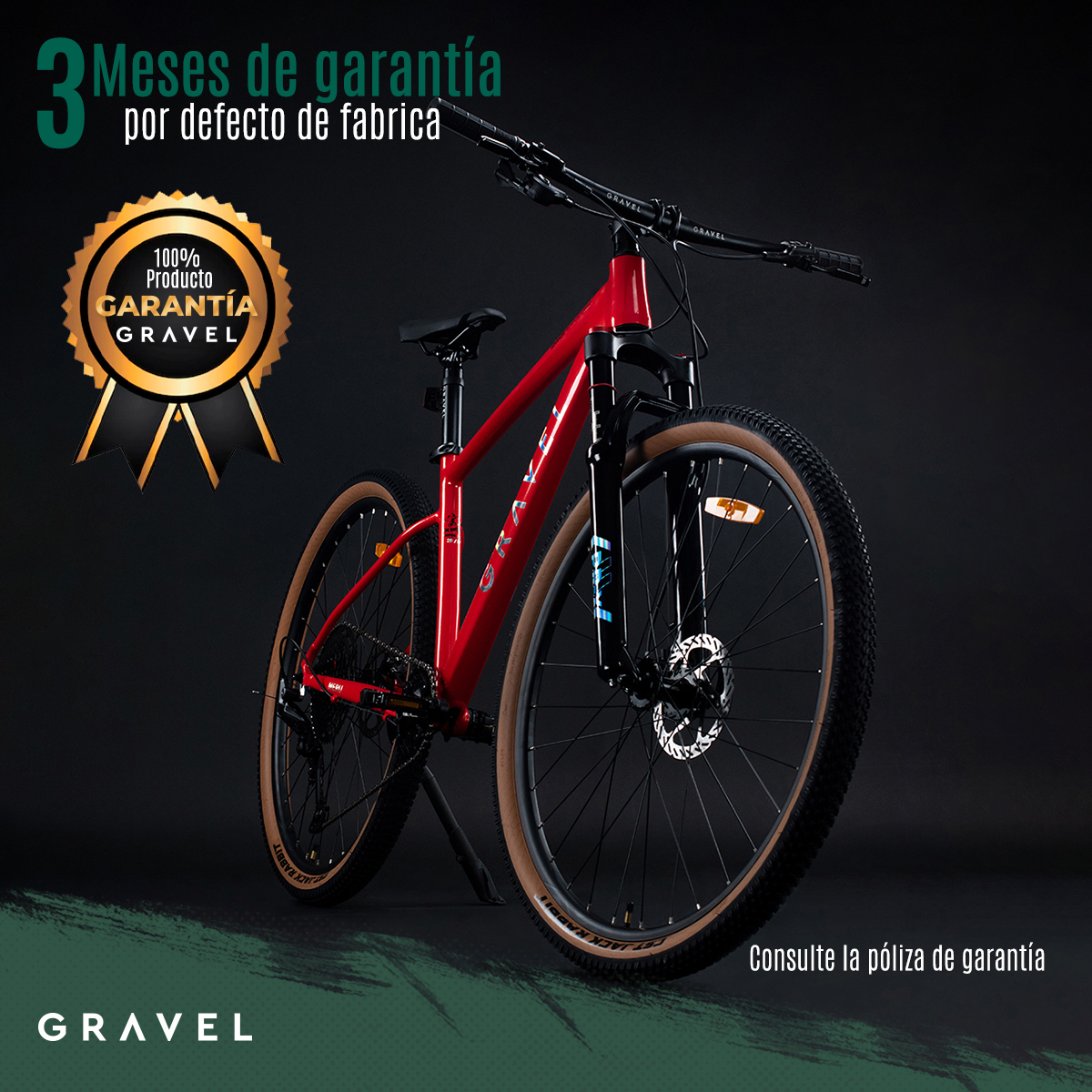 Bicicleta De Montaña Merú R29 12v Shimano Deore ROJO Cuadro 19.