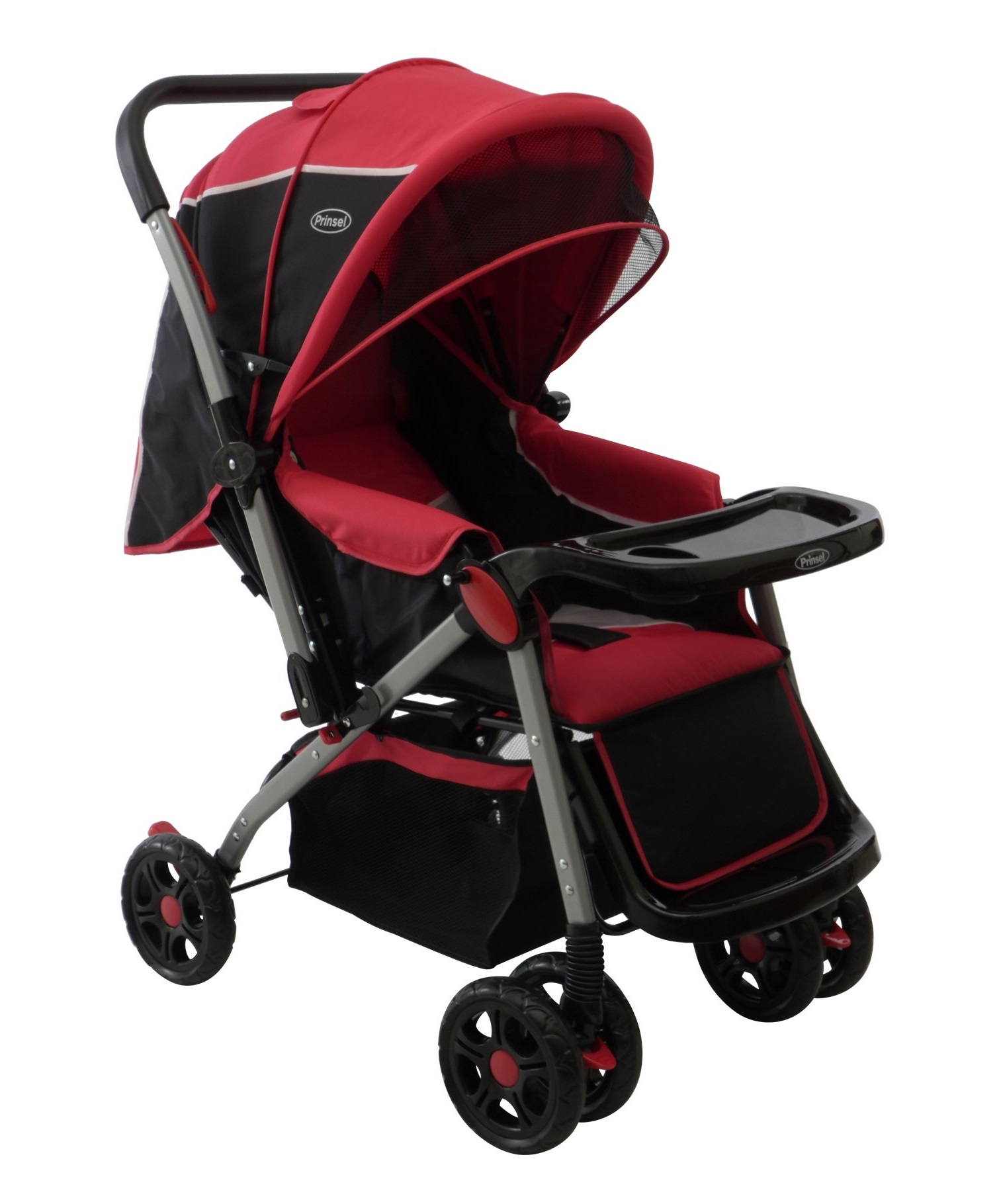 Carriola Prinsel Napoli Reversible Camita Rojo