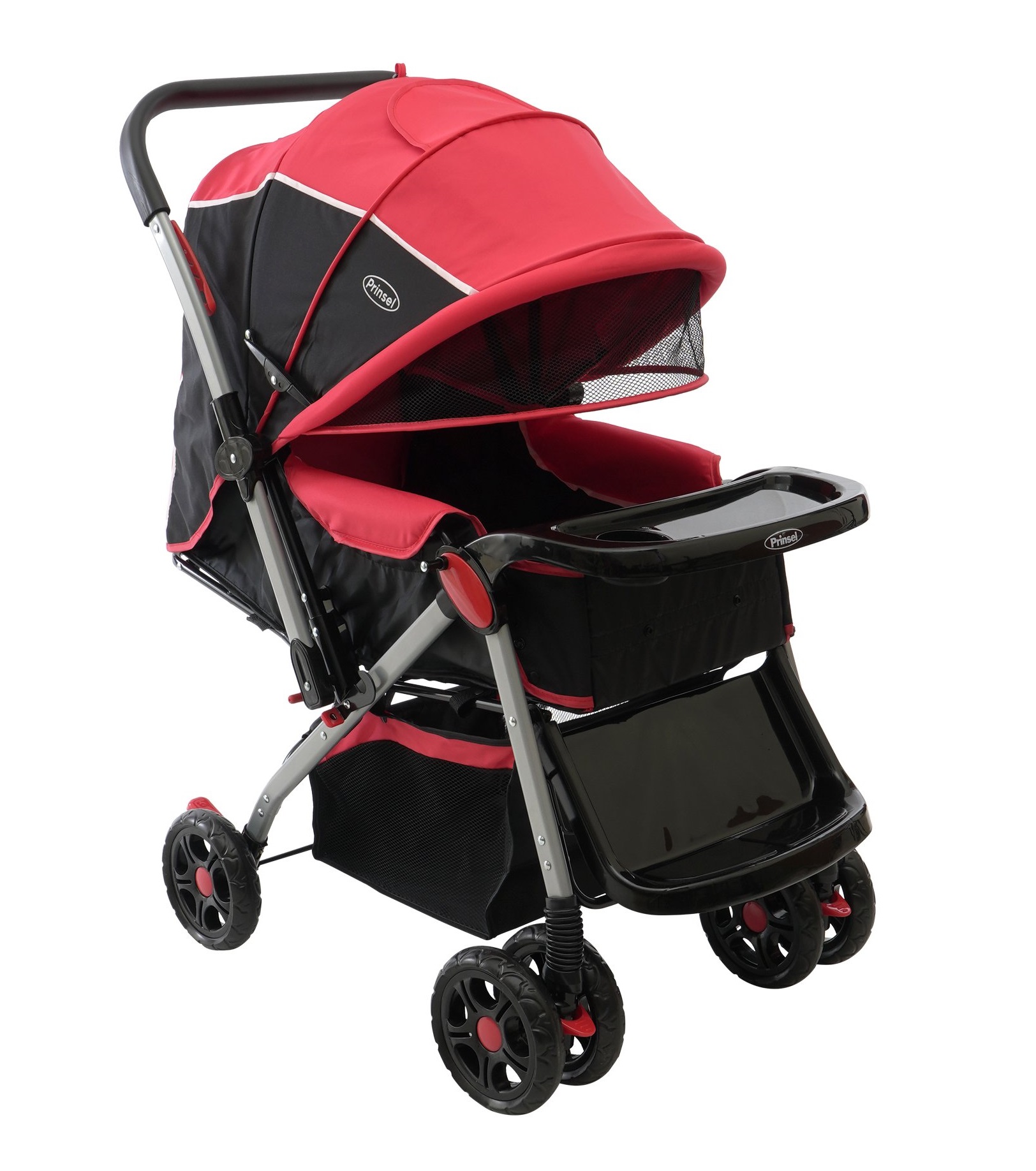 Carriola Prinsel Napoli Reversible Camita Rojo