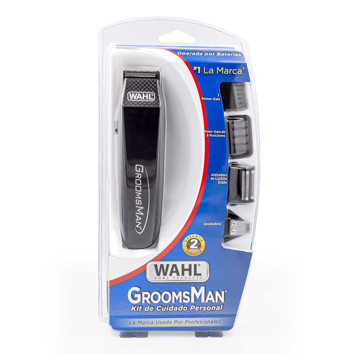 Kit Rasuradora De Baterías Groomsman Wahl Casera
