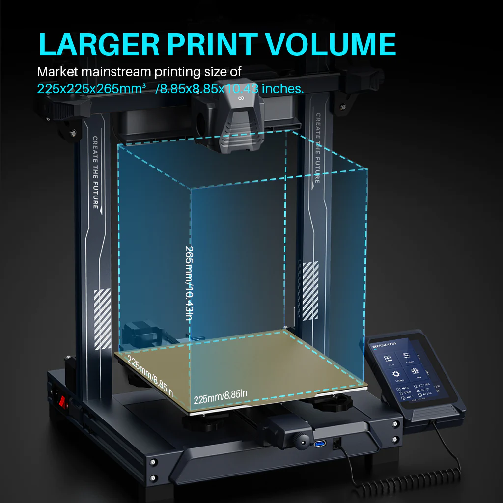 Impresora 3d Neptune 4 Pro Elegoo.