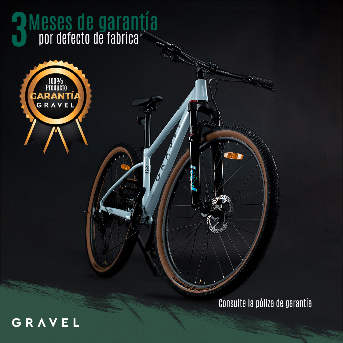 Bicicleta De Montaña Merú R29 12v Shimano Deore BLANCO Cuadro 15.