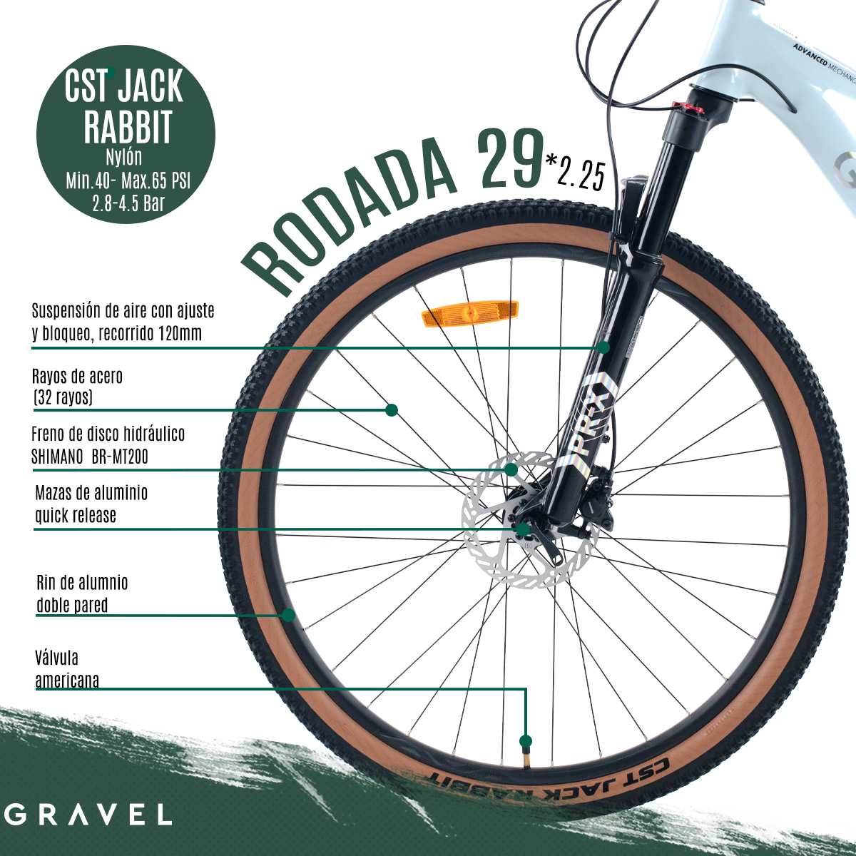 Bicicleta De Montaña Merú R29 12v Shimano Deore BLANCO Cuadro 15.