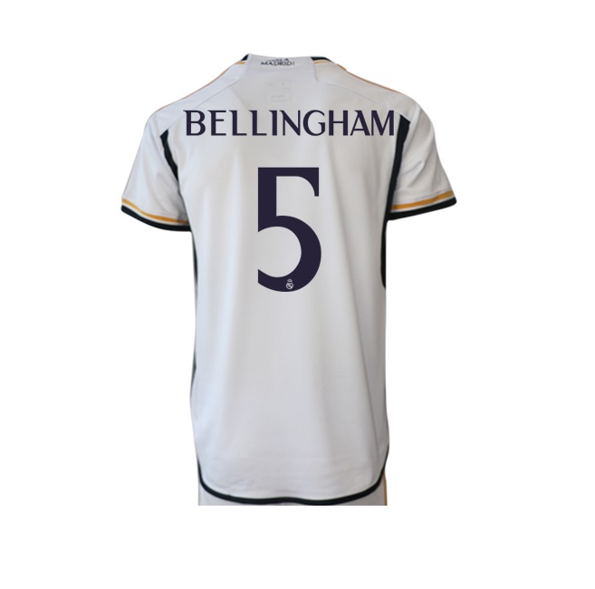 Nuevo! Jersey Real Madrid 2023/2024 Local Blanca Bellingham 5 Talla S