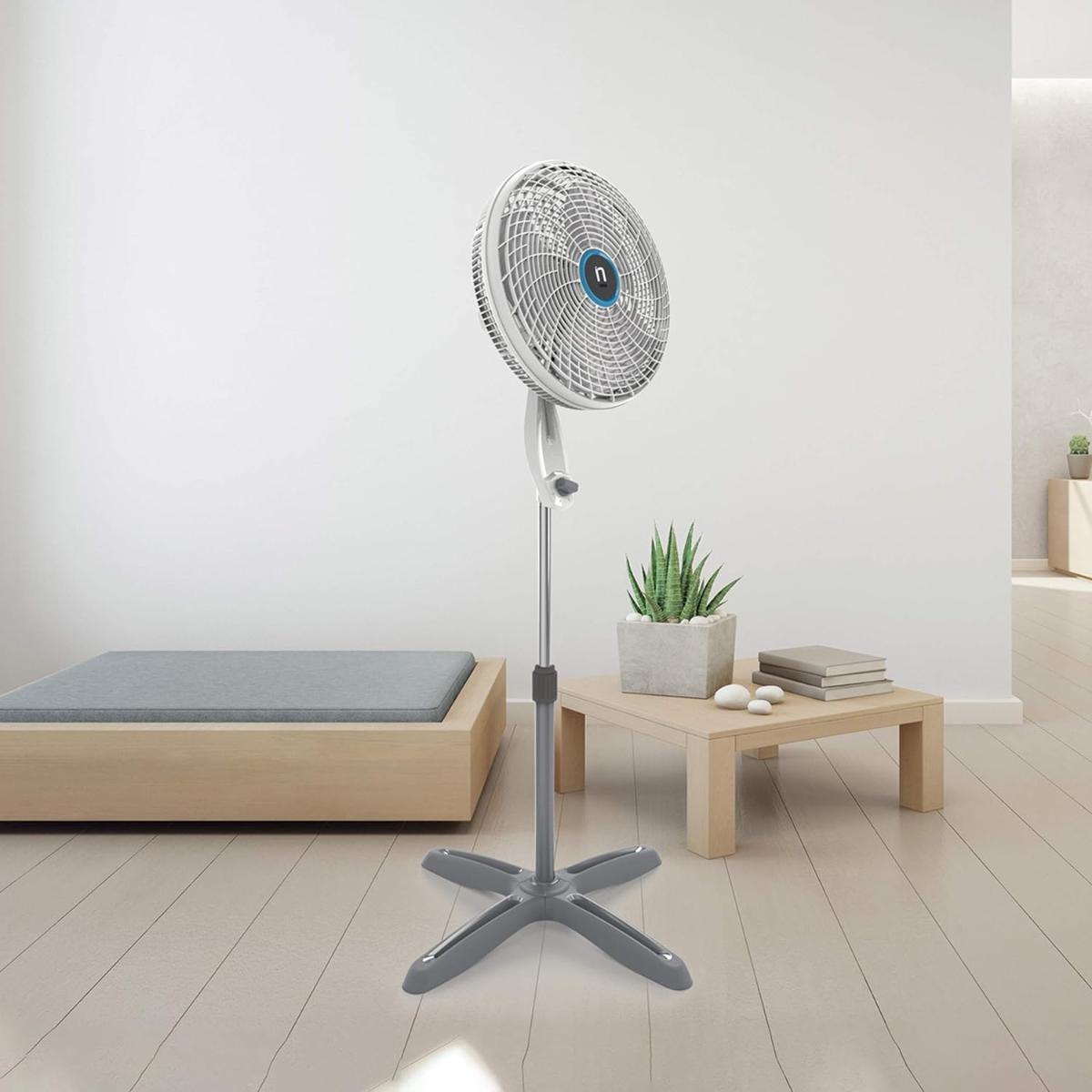Ventilador de 16" pedestal (p160) marca navia.