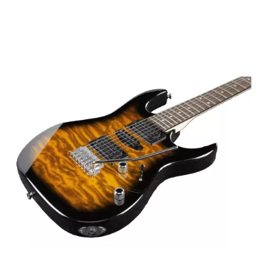 Guitarra eléctrica Ibañez Gio Ambar Transparente GRX70QA SB.
