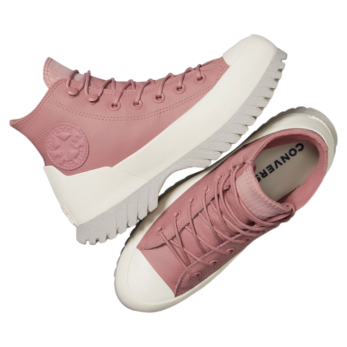 Converse rosas de piel hotsell