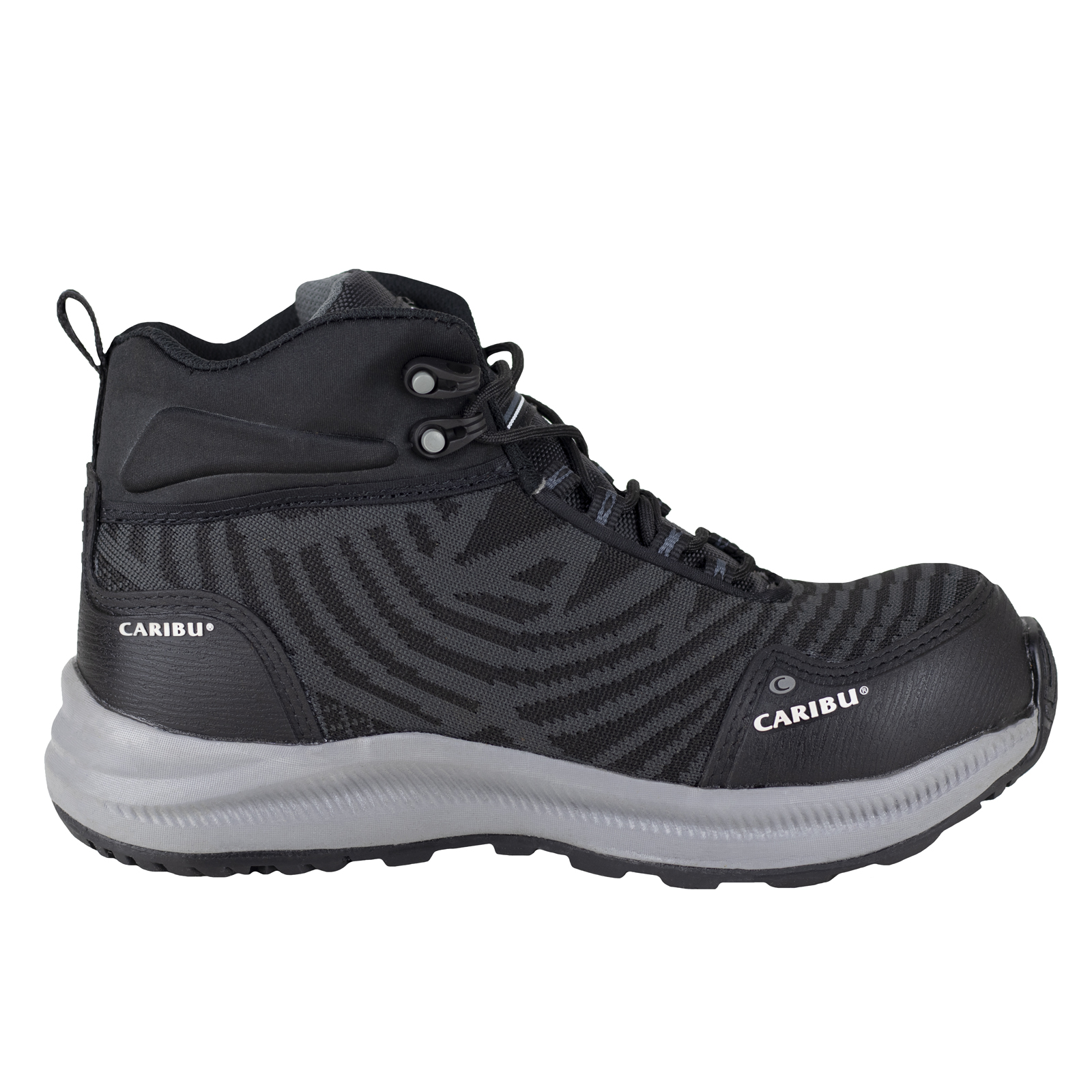 Bota De Seguridad Tipo Tenis Casquillo Industrial Mujer Caribu 340 Negro.