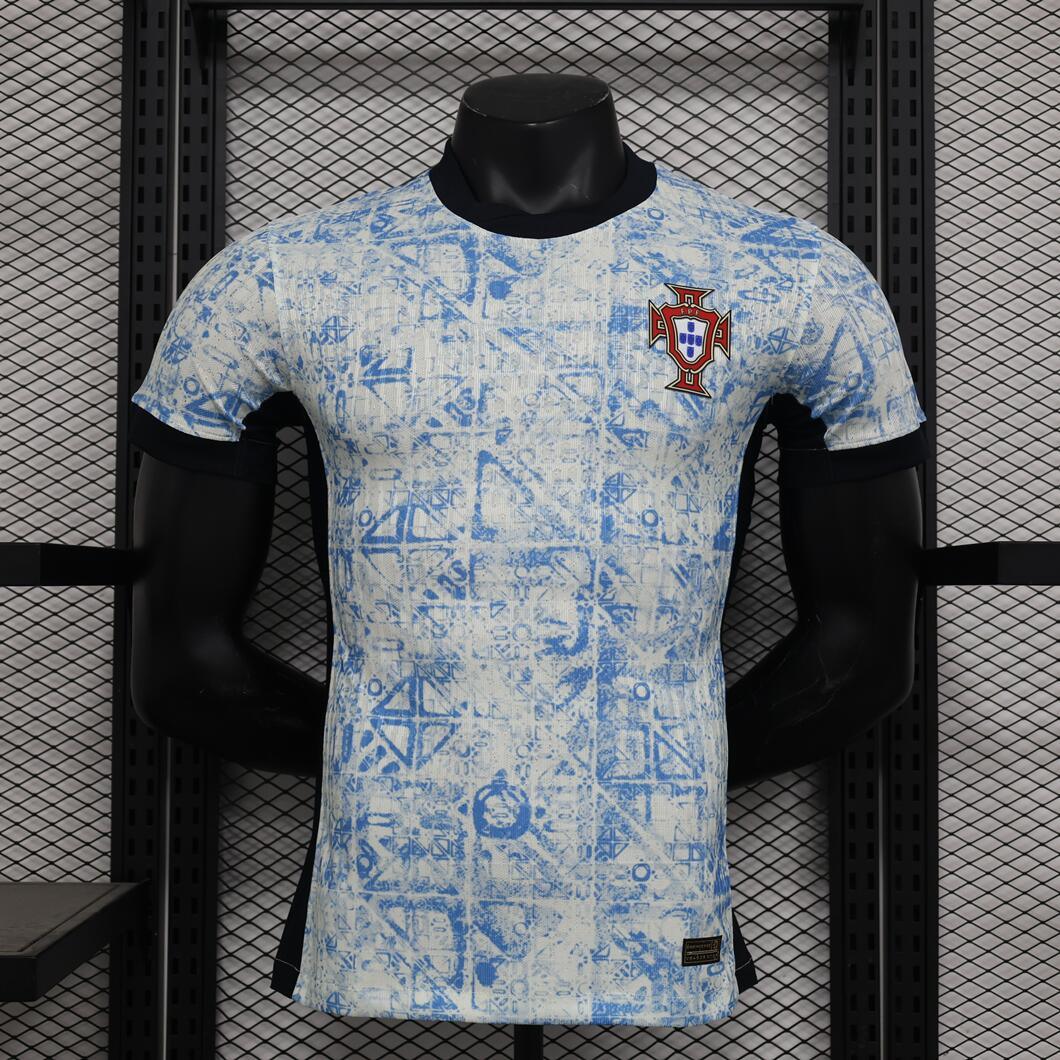 Nuevo! Jersey Portugal Eurocopa 2024 Visita Azul Blanco Talla XL.