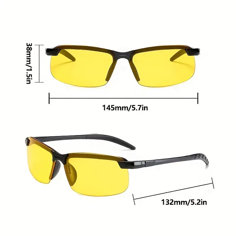 Lentes de Sol Protección UV Visión Nocturna