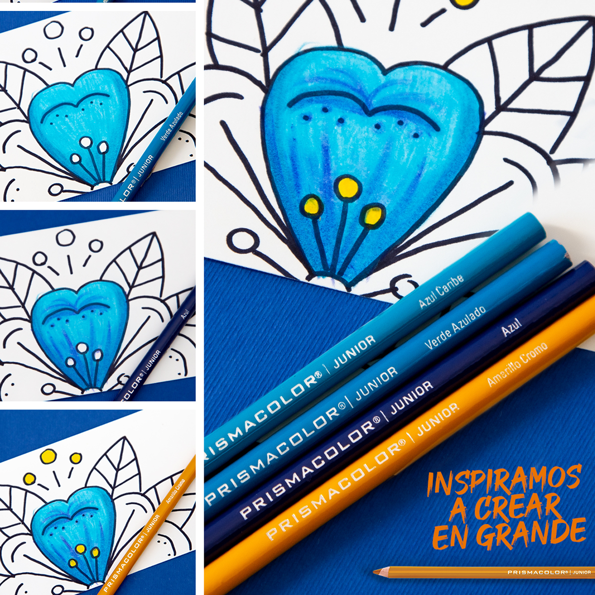 Prismacolor Junior Lápices de Colores  Multicolor, Pastel, Metálicos, Paquete 3 Piezas