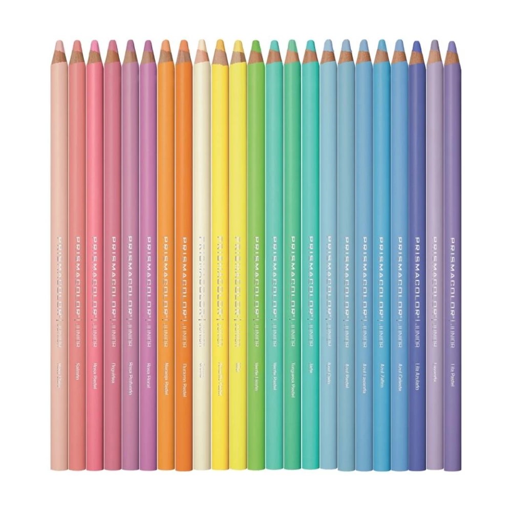 Prismacolor Junior Lápices de Colores  Multicolor, Pastel, Metálicos, Paquete 3 Piezas