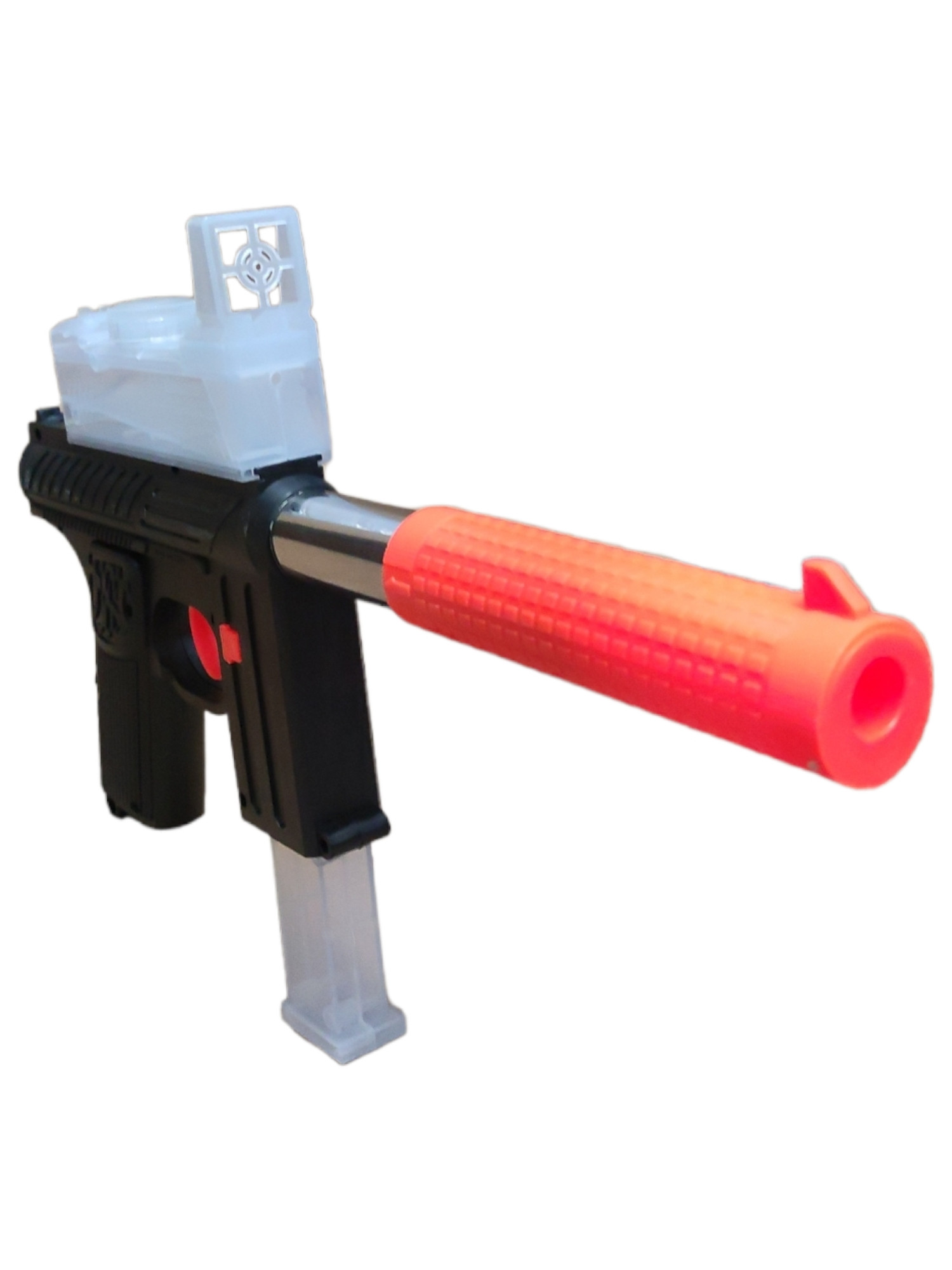 Pistola de Juguete Lanzador de Hidrogel 950 gel y 3 dardos - Negro.