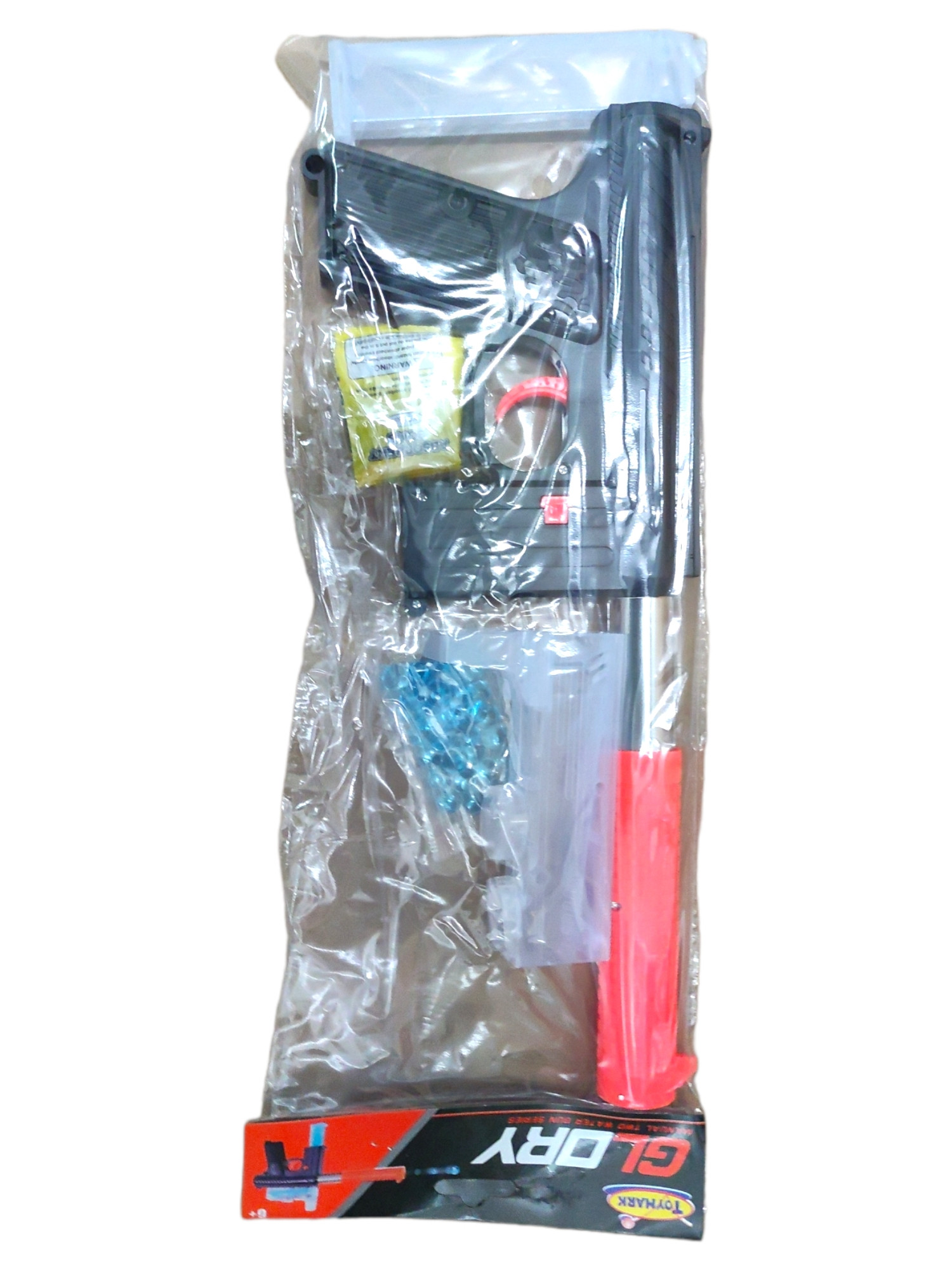 Pistola de Juguete Lanzador de Hidrogel 950 gel y 3 dardos - Negro.