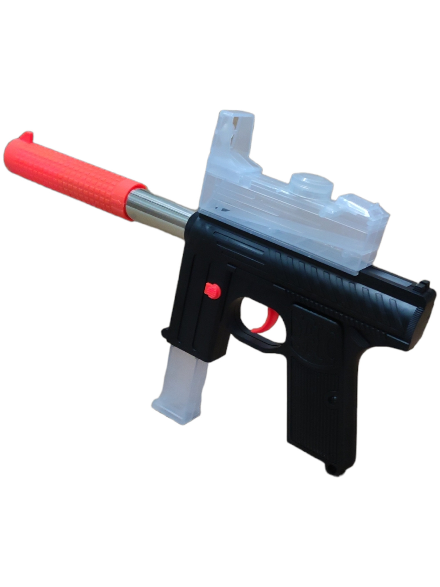 Pistola de Juguete Lanzador de Hidrogel 950 gel y 3 dardos - Negro.