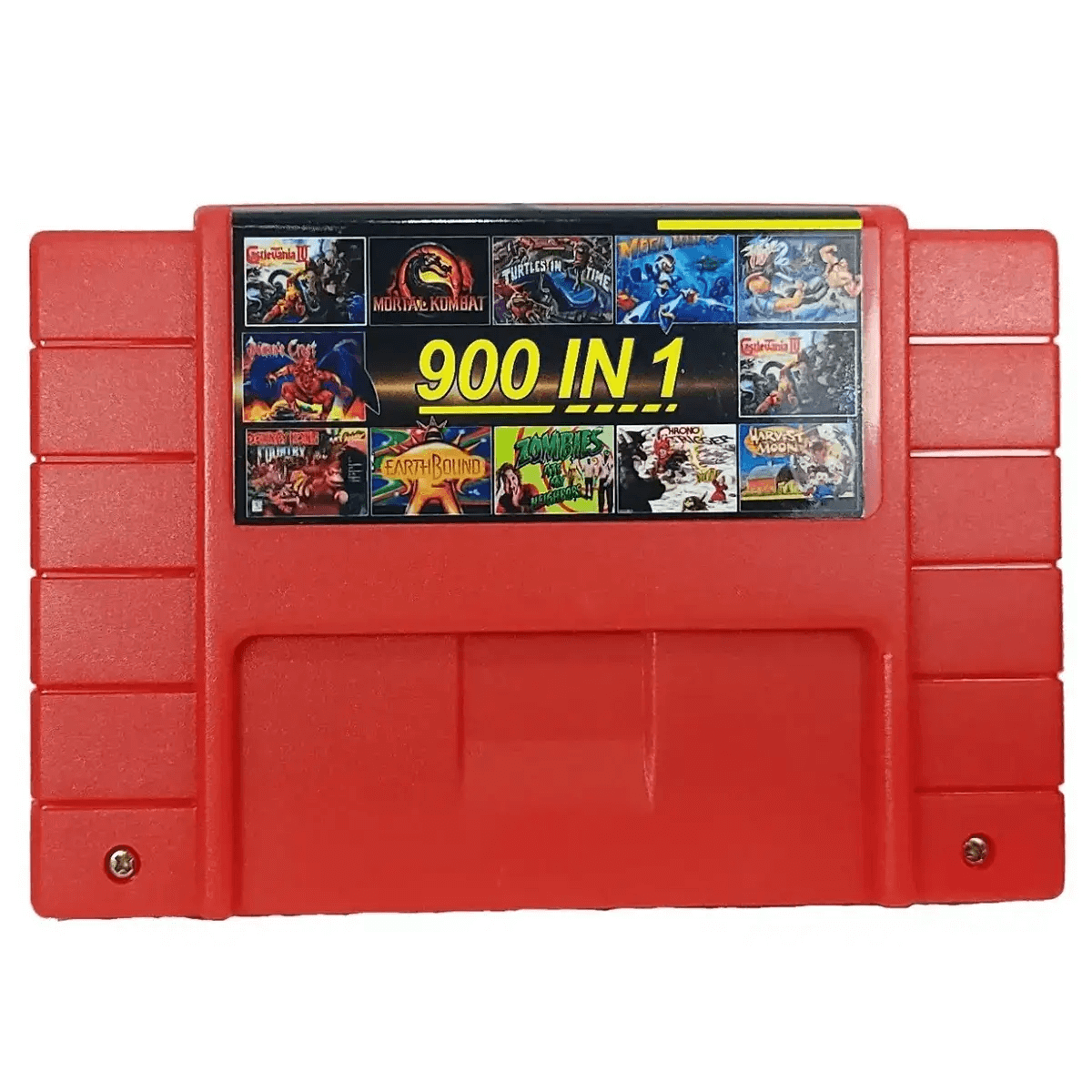 Cartucho Multijuegos Snes 900 En 1 Mario Sunset Riders Zelda.
