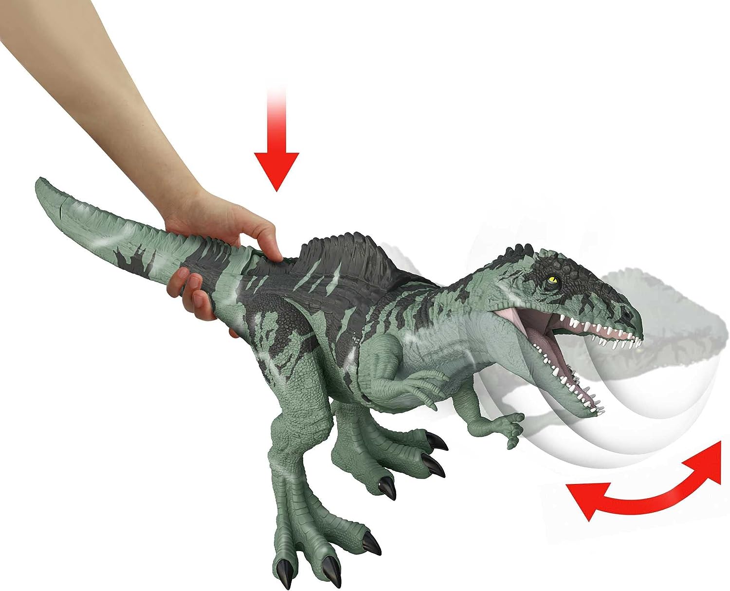 Jurassic World Dominion Ataque Giant Dino Ginanotosaurus.