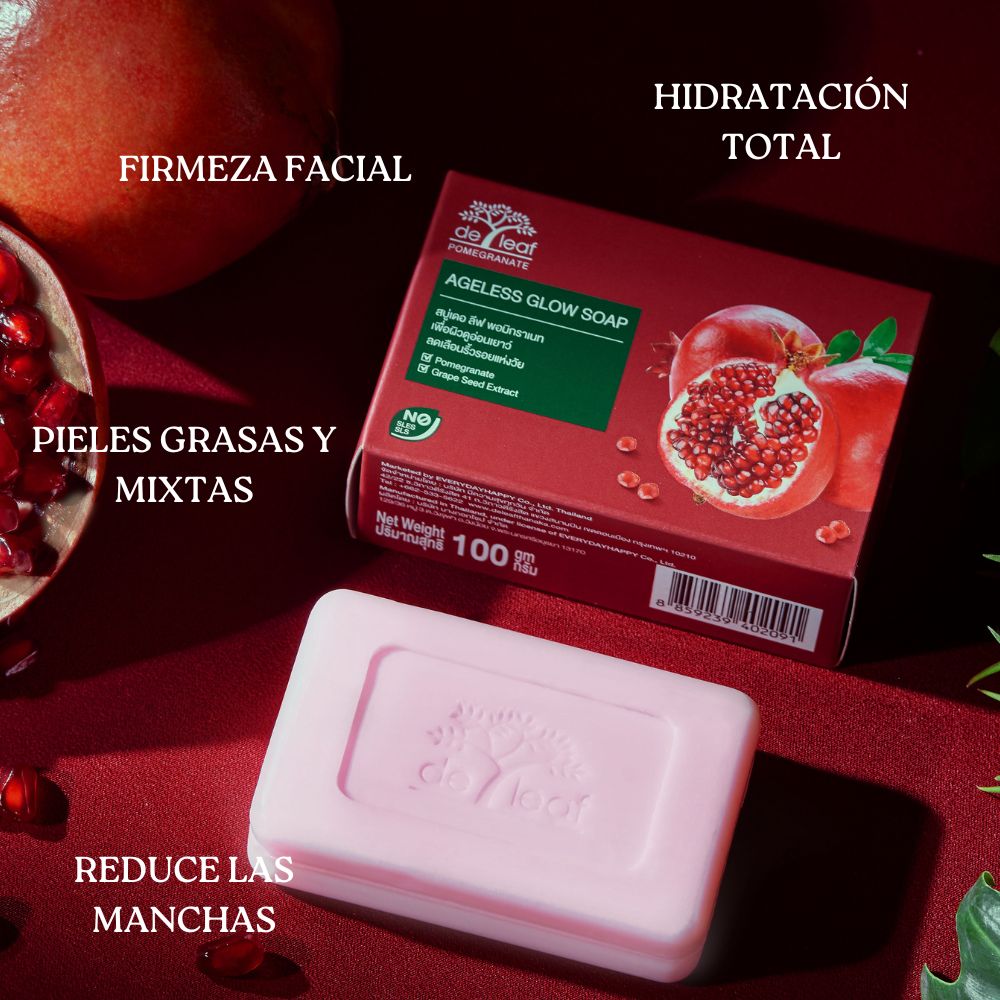 Kit Thanaka y Granada Night and Day. Elimina Manchas Solares y Hormonales. Rutina de Skincare Completa. Hidratación y Protección
