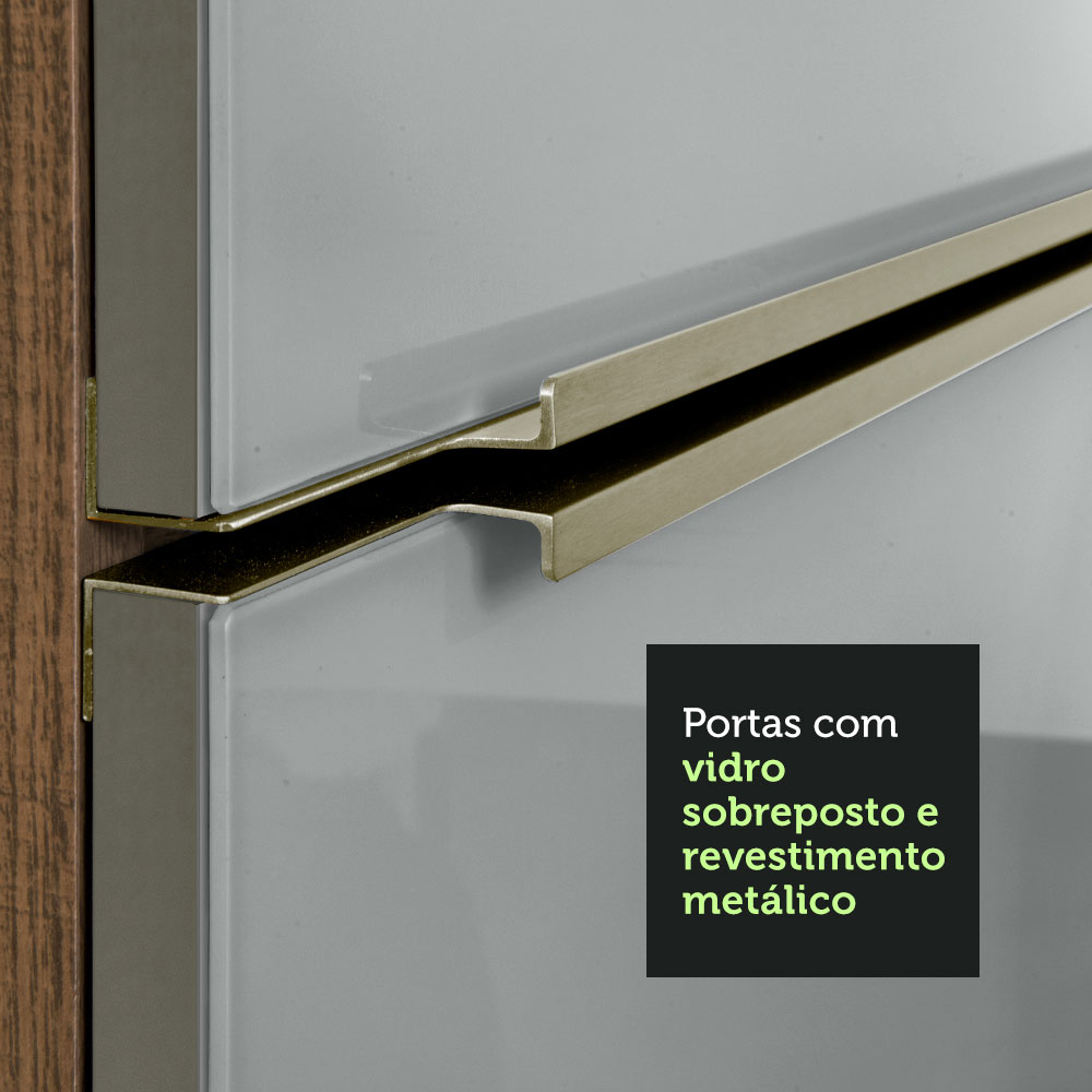 Cocina Integral Completa Modular Madesa Lux 340cm MG 01.