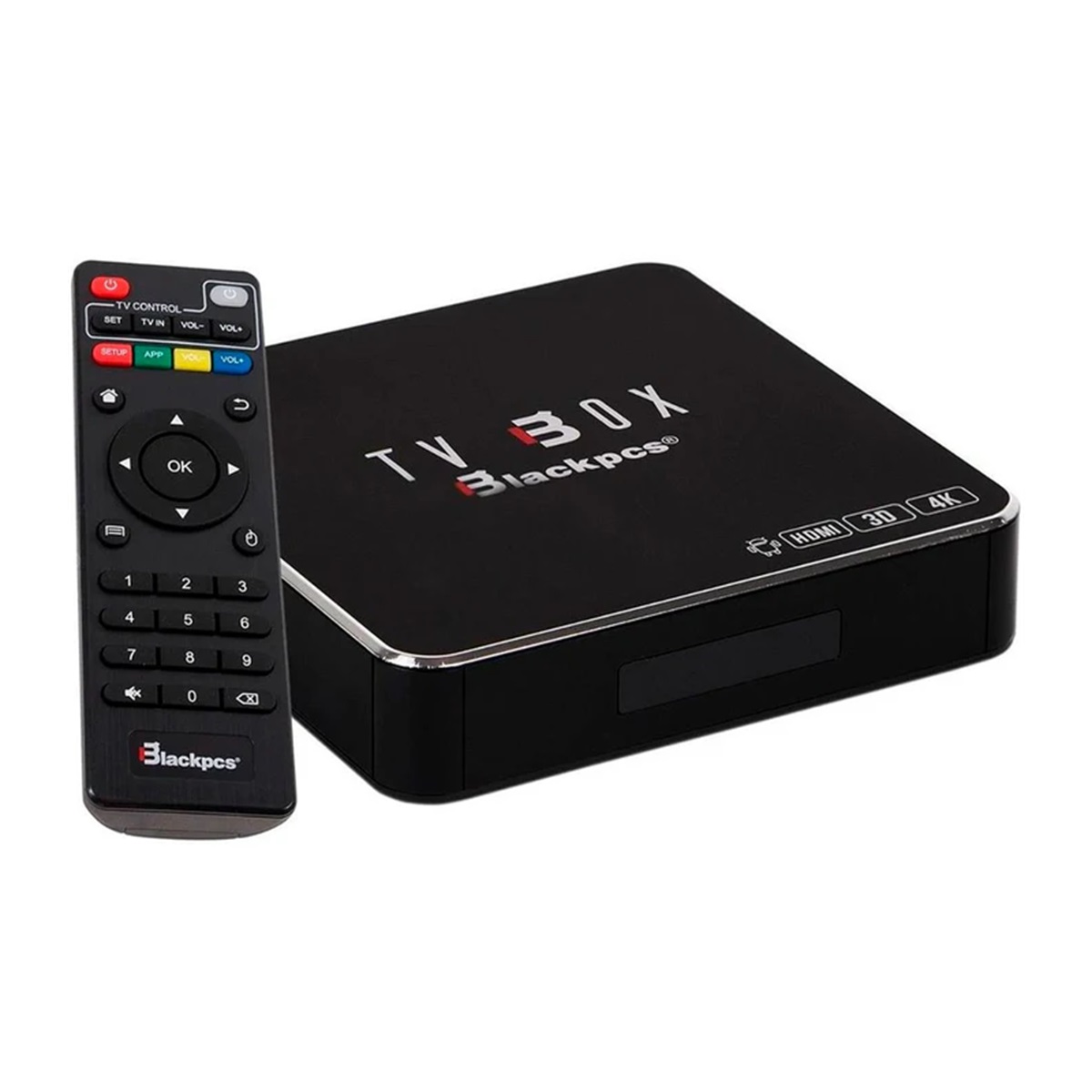 TV Box Blackpcs EO104K-BL WiFi HDMI RJ-45 Android 5.1