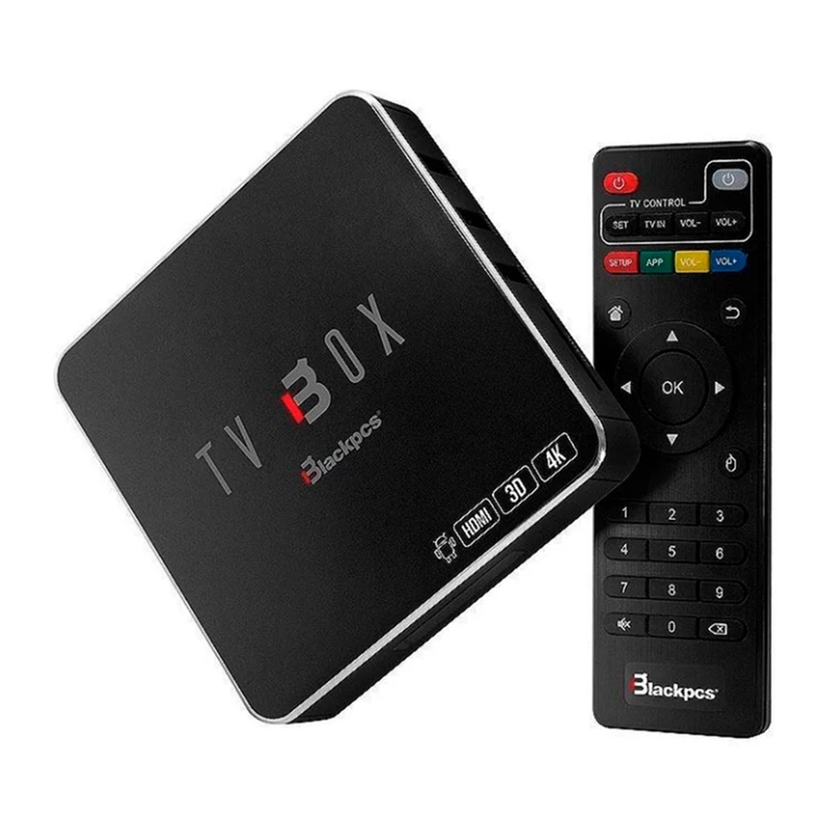 TV Box Blackpcs EO104K-BL WiFi HDMI RJ-45 Android 5.1