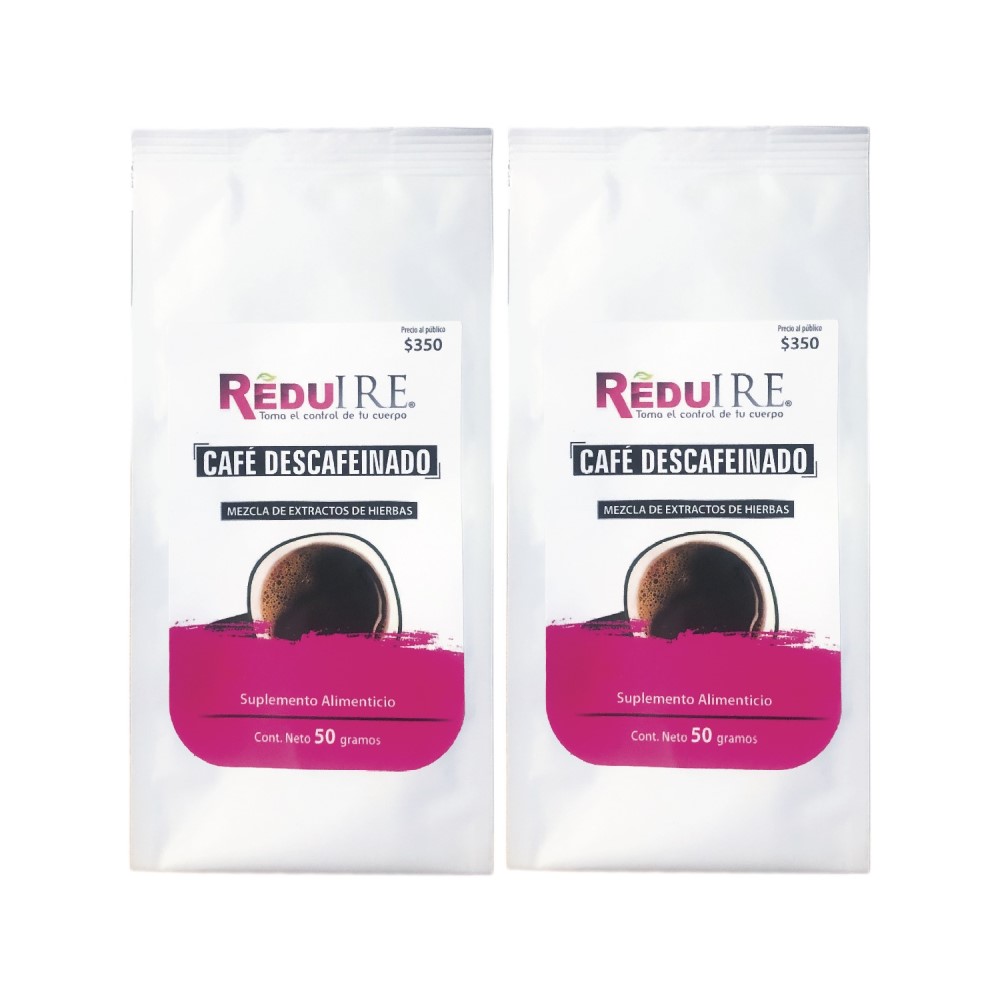 Café Descafeinado 100% Natural Para Bajar De Talla Y Peso Reduire