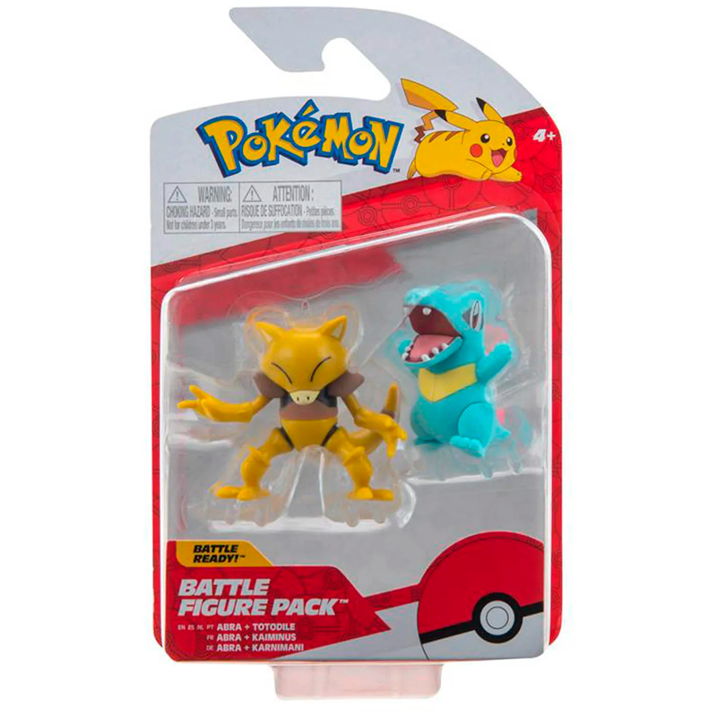 Pokemon Abra + Totodile.
