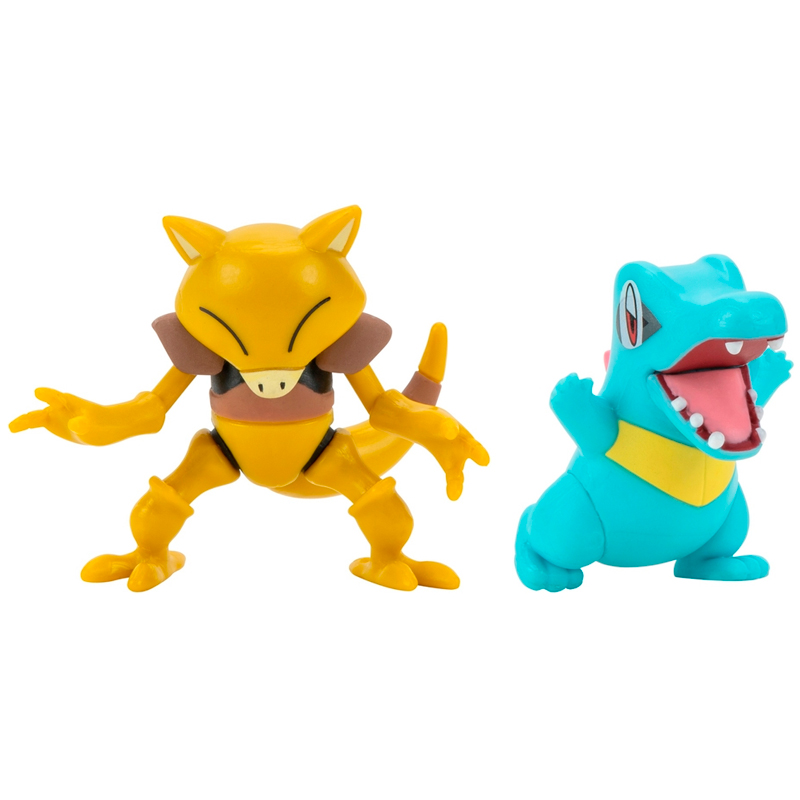 Pokemon Abra + Totodile.